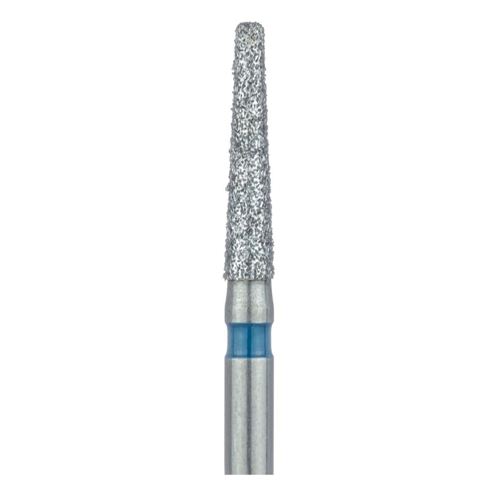Meisinger 847R-016-FG Multi-Use Diamond Bur, Medium Grit, Round Edge Tapered, Friction Grip, 1.6 mm Head Diameter, 5/Pk thumbnail 3