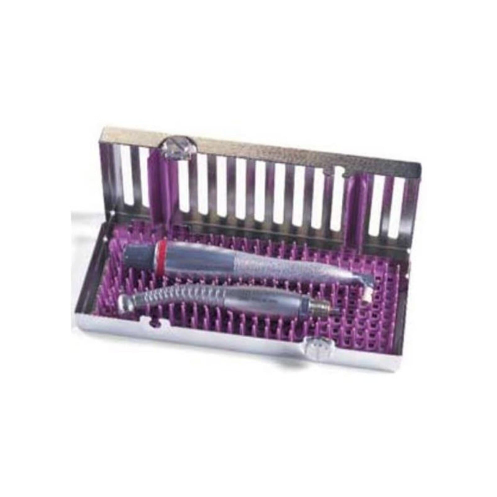 IMS® Signature Series® Ultrasonic Insert/Handpiece Cassette, Large, 3" x 8" x 1.25", Lavender, Holds 3 High-Speed Handpieces or 5 Ultrasonic Inserts, 1/Pk, IM60H6 thumbnail 3