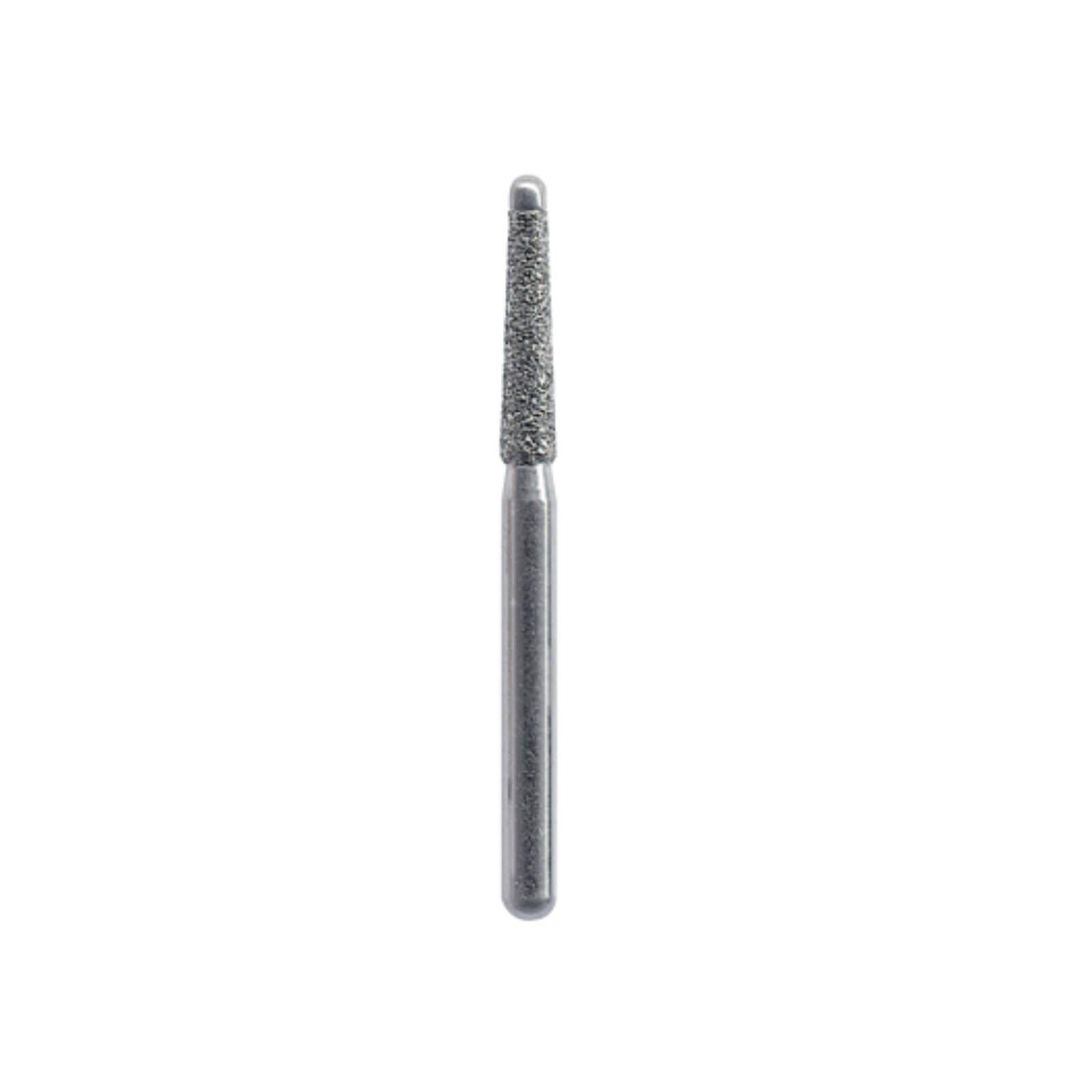 NTI FG Diamond Bur, Coarse Grit, Flat End Taper, Short Shank, #847-016, 1.6 mm Diameter, 8.0 mm Length, 5/Pk thumbnail 2