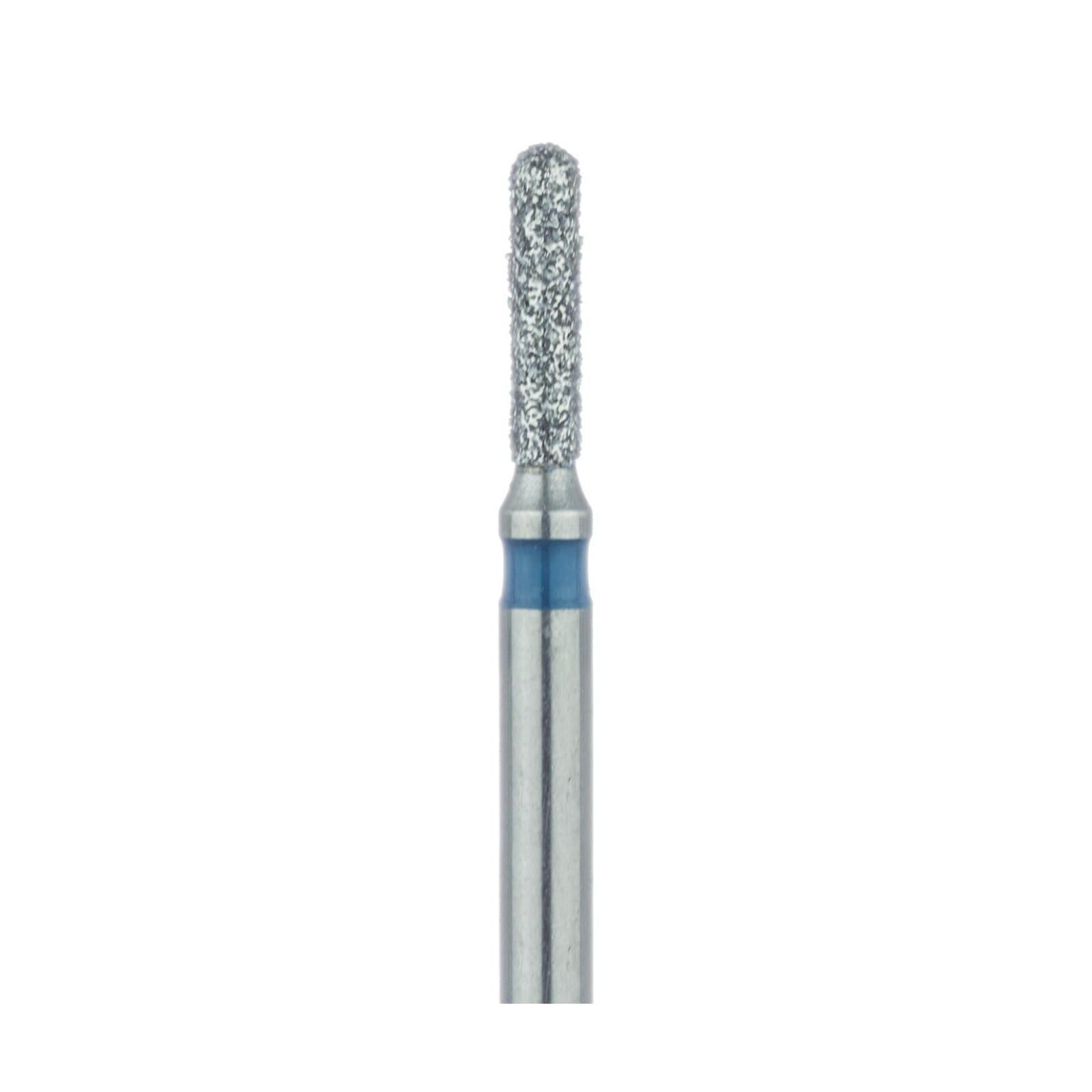Meisinger 880-012-FG Diamond Bur, Medium Grit, Round End Cylinder, Friction Grip, 1.2 mm Head Diameter, 5.0 mm Head Length, 5/Pkg thumbnail 3