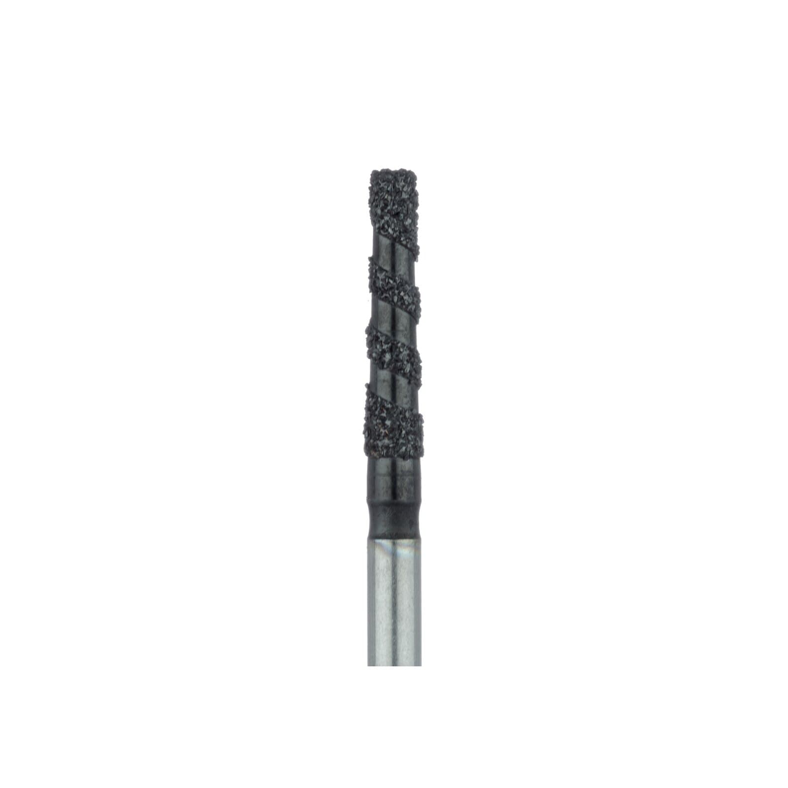 Meisinger Black Cobra Diamond Bur, FG, Super Coarse, Flat End Taper, 1.8mm Diameter, 8mm Working Length, B847-018, 5/Pack thumbnail 3
