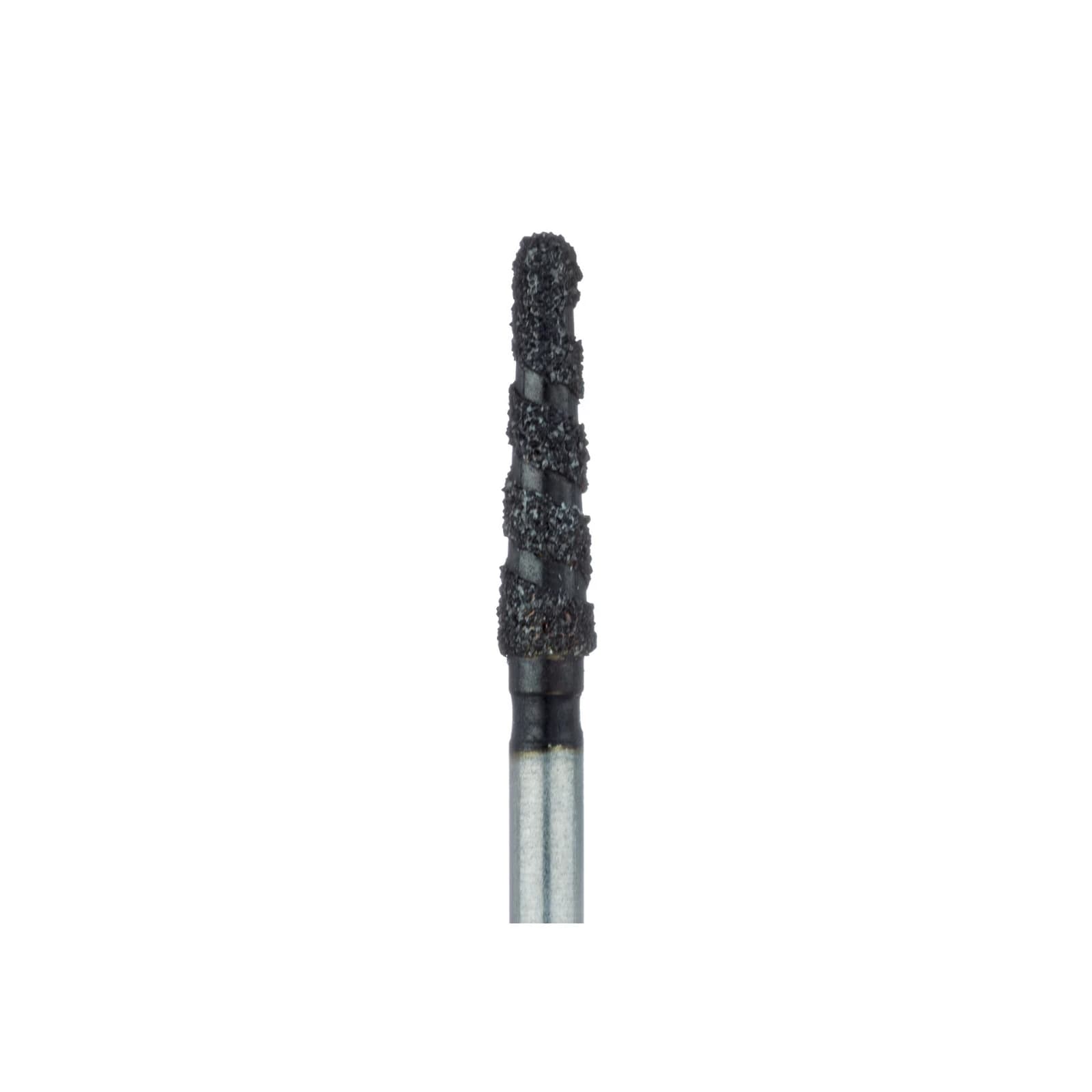 Meisinger Black Cobra Diamond Bur, FG, Super Coarse, Round End Taper, #B850-018, 1.8 mm, 5/Pk, B850-018-FG thumbnail 7