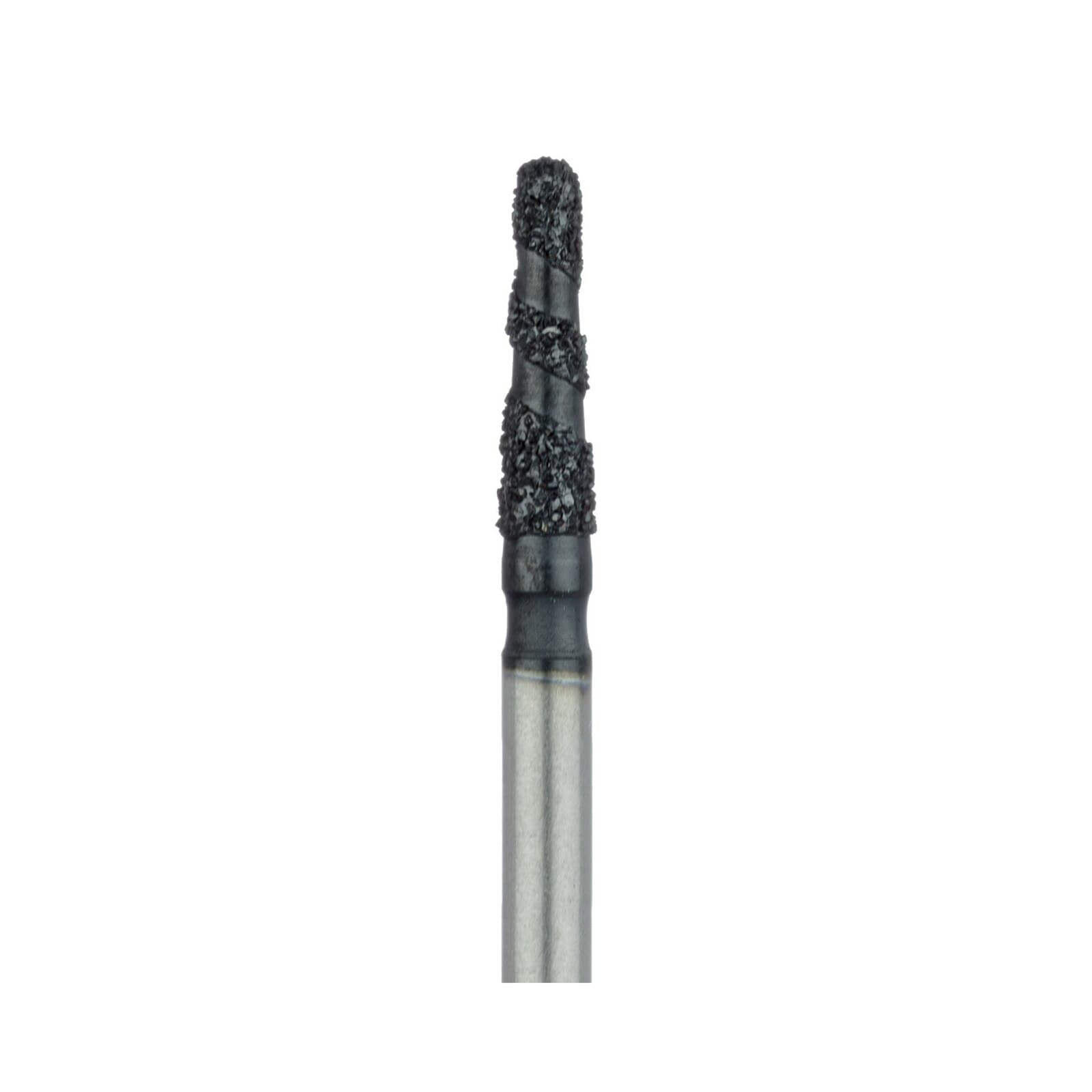 Meisinger Black Cobra Diamond Bur, FG, Super Coarse, Round End Taper, 1.6mm, 5/Pk, B855-016 thumbnail 3