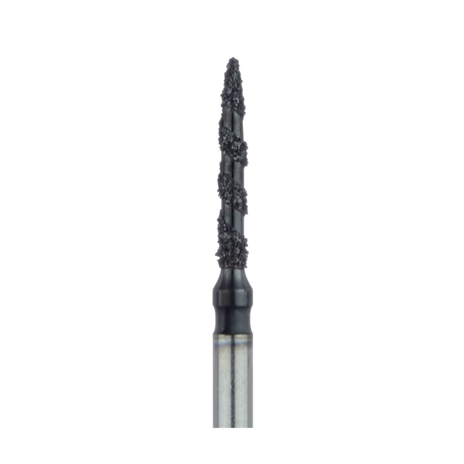 Meisinger Black Cobra Diamond Bur, FG, Super Coarse, Flame, 1.2mm, B862-012, 5/Pack thumbnail 3