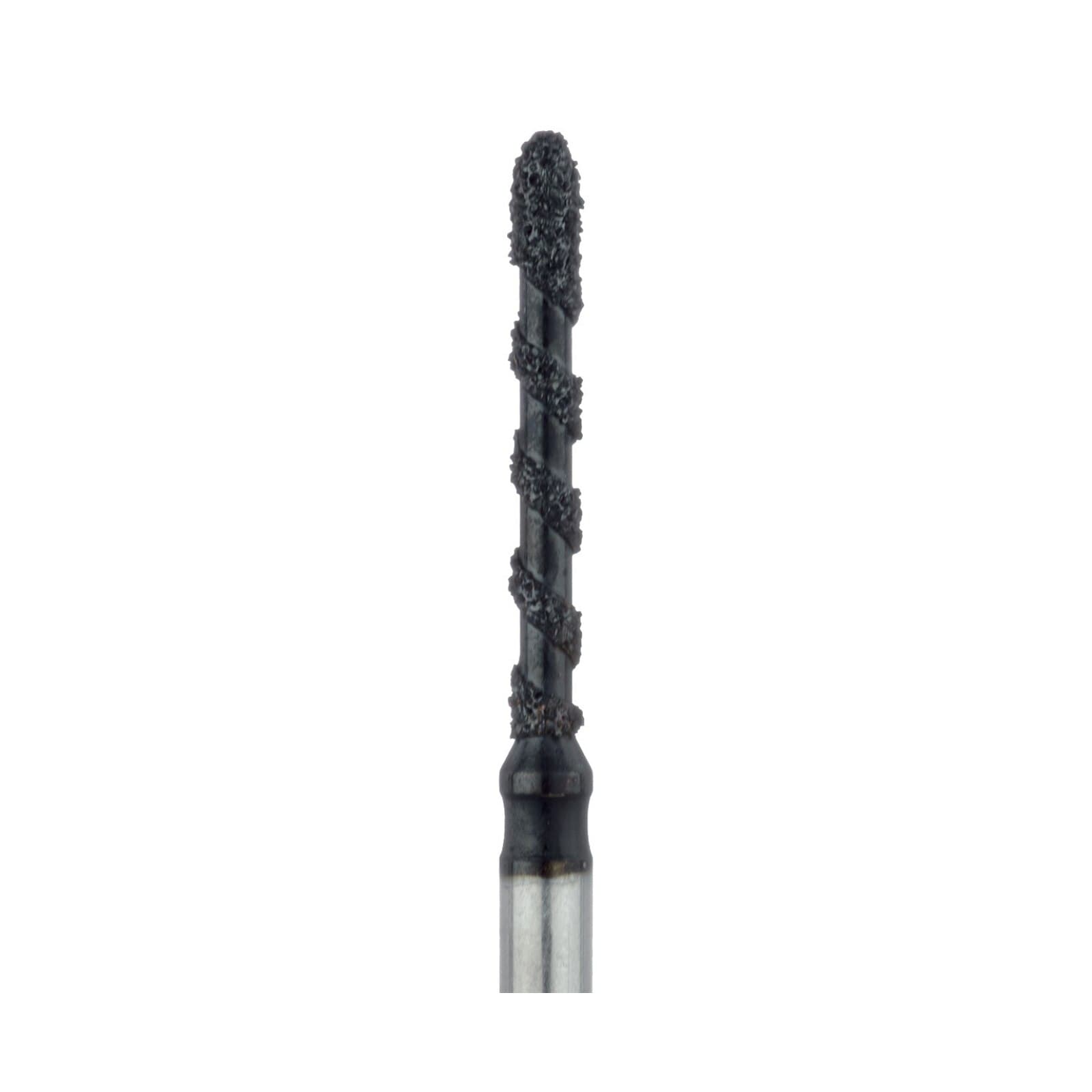 Meisinger Black Cobra Diamond Bur, FG, Super Coarse, Straight Bevel Tip, 1.2 mm, B869-012, 5/Pack thumbnail 3