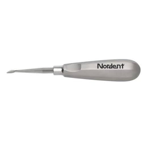 Nordent Bernard Straight Surgical Elevator, Single End, Stainless Steel, #201 Handle, 60 Degree thumbnail 2
