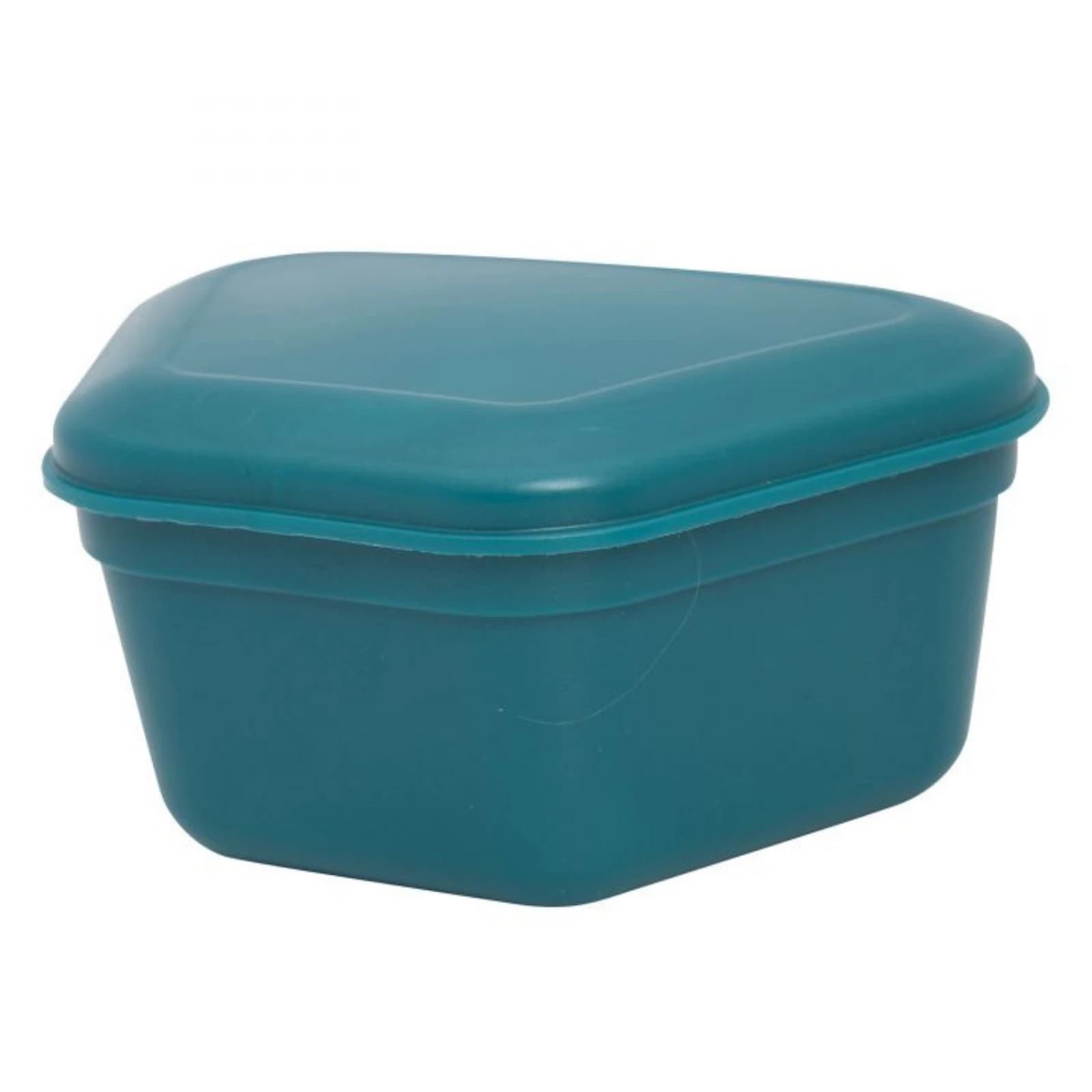 Zirc Denture Box, Teal, One-Piece with Locking Lid, 4-3/8" x 3-3/8" x 2", 12/Pk, 30R800J thumbnail 3