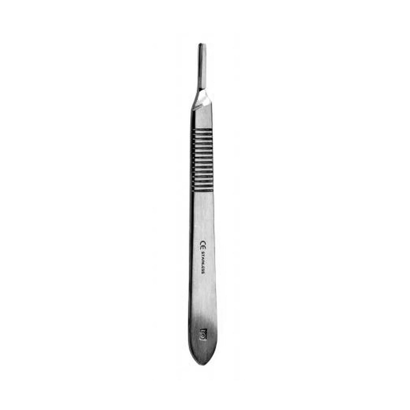 A. Titan Bard-Parker Style Scalpel Handle, Stainless Steel, Fits Blades #10-#15, 1/Pk thumbnail 7
