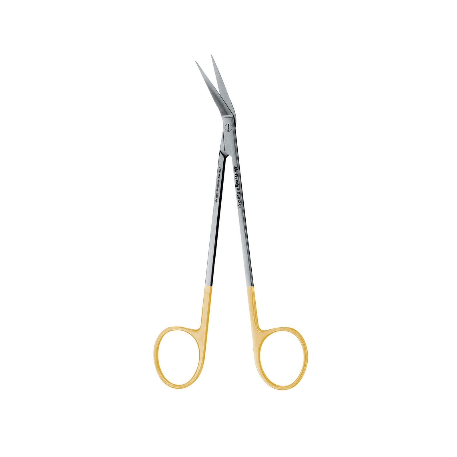 Hu-Friedy Locklin Perma Sharp Surgical Scissors, Straight, Closed Shank, 6.5" (16.5cm), S5012 thumbnail 2
