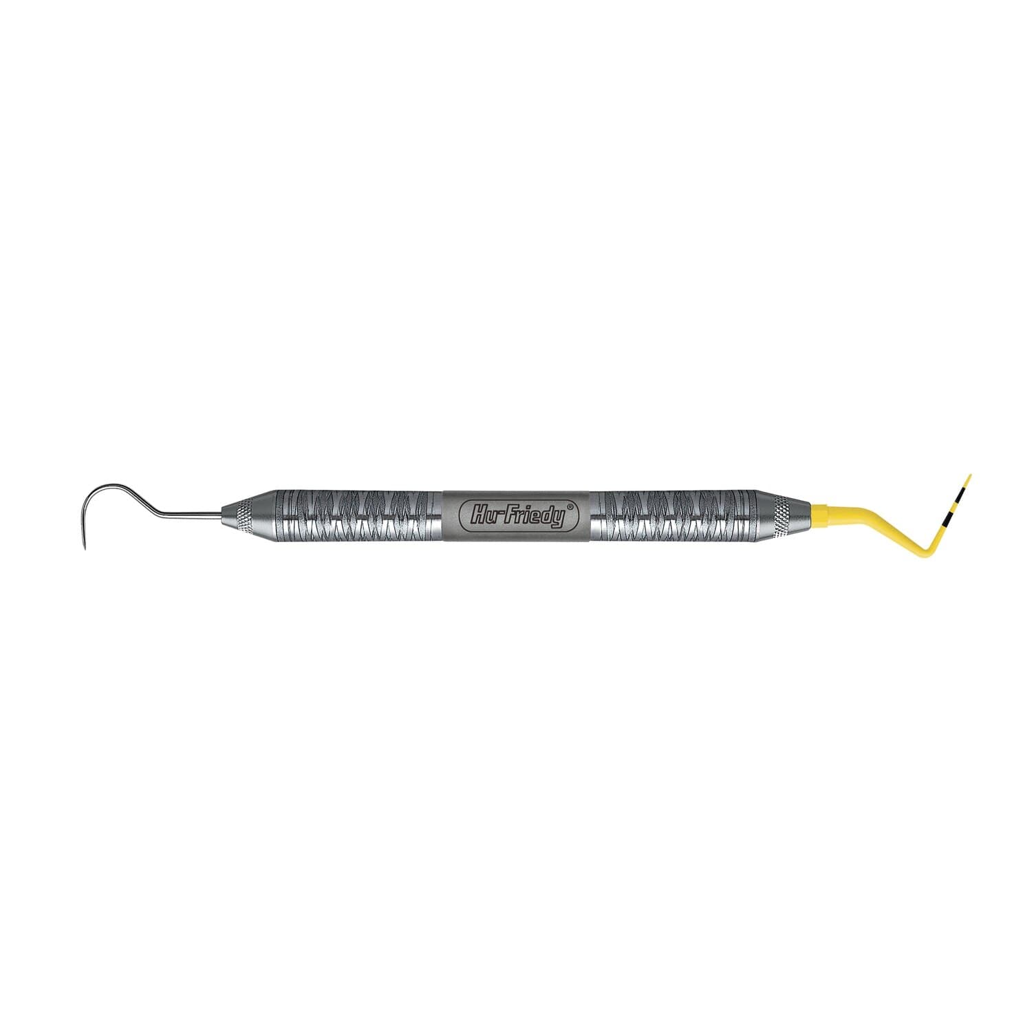 Hu-Friedy ColorVue Expros 23 Explorer/Probe Handle, Double-Ended, #6 Satin Steel, XP23/PH6 thumbnail 7