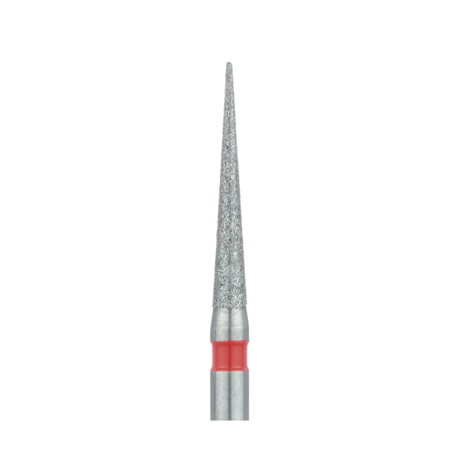 Meisinger 859F-014-FG Fine Diamond Bur, Needle Shape, 1.4 mm Head, 10 mm Working Length, Friction Grip, 5/Pack thumbnail 3