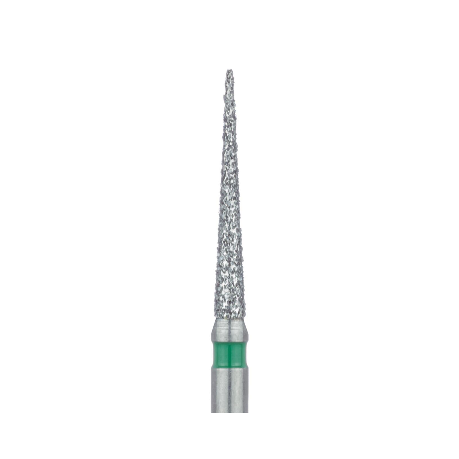 Meisinger Multi-Use Diamond Bur, FG, Long Needle, #859G, 1.4 mm Head, 10 mm Working Length, Coarse, Green, 5/Pk, 859G-014-FG thumbnail 4
