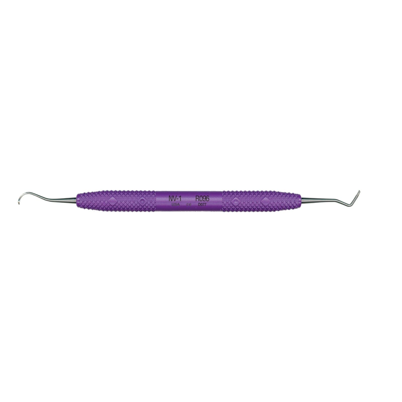 PDT Nevi 1 (N1) Anterior Sickle Scaler, Double-Ended, Purple Resin Handle, R096 thumbnail 3