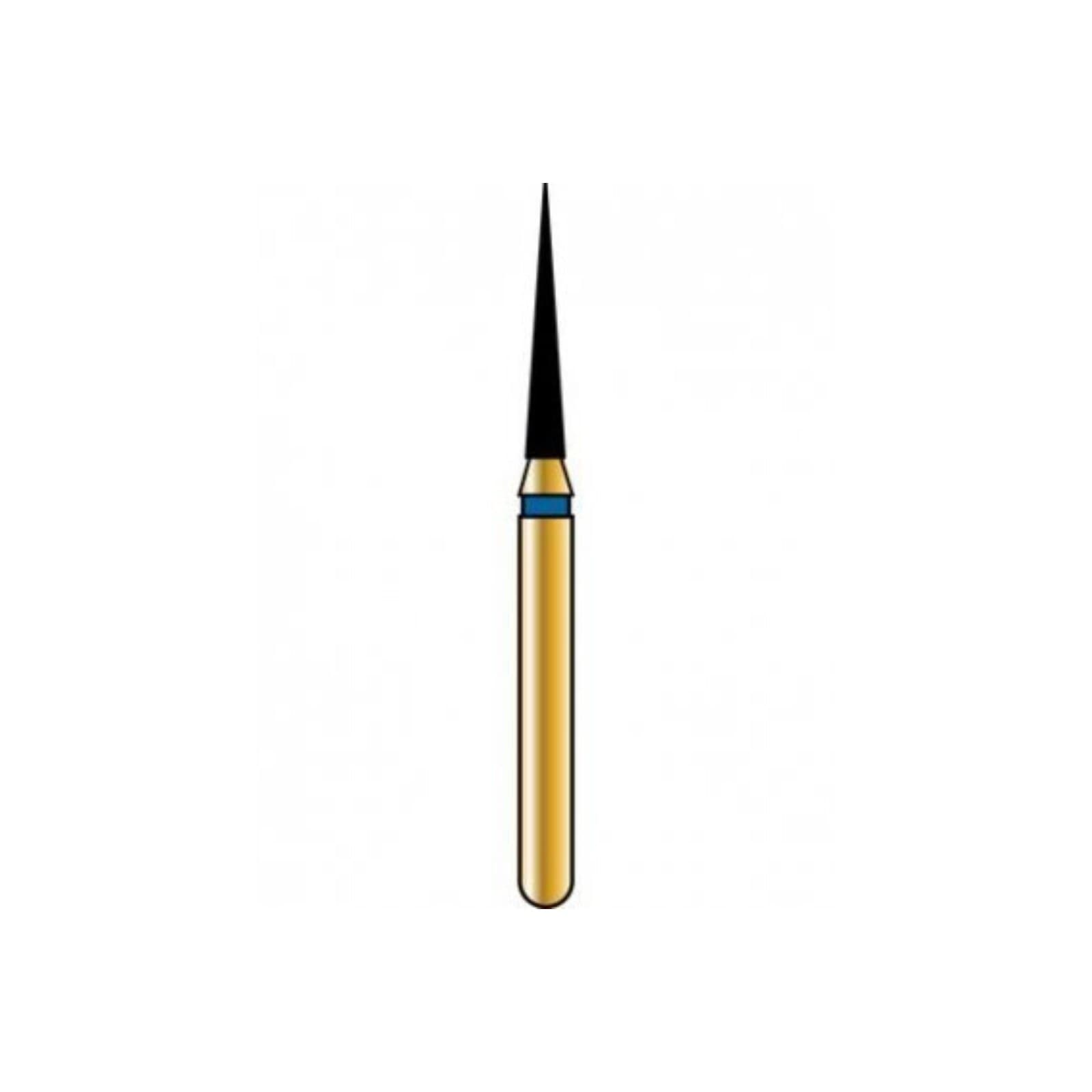 Alpen Multi-Use Diamond Bur, FG, #845R, Modified Shoulder Cylinder, 2.5 mm, Fine Grit, 5/Pk, R845RF025FG thumbnail 3