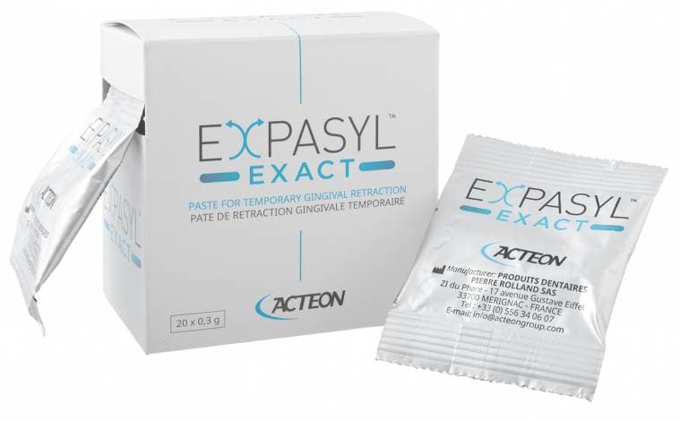 Acteon Expasyl Exact Gingival Retraction Paste Capsules, 0.3 g, Unflavored, 50/Pk, 261011 thumbnail 2