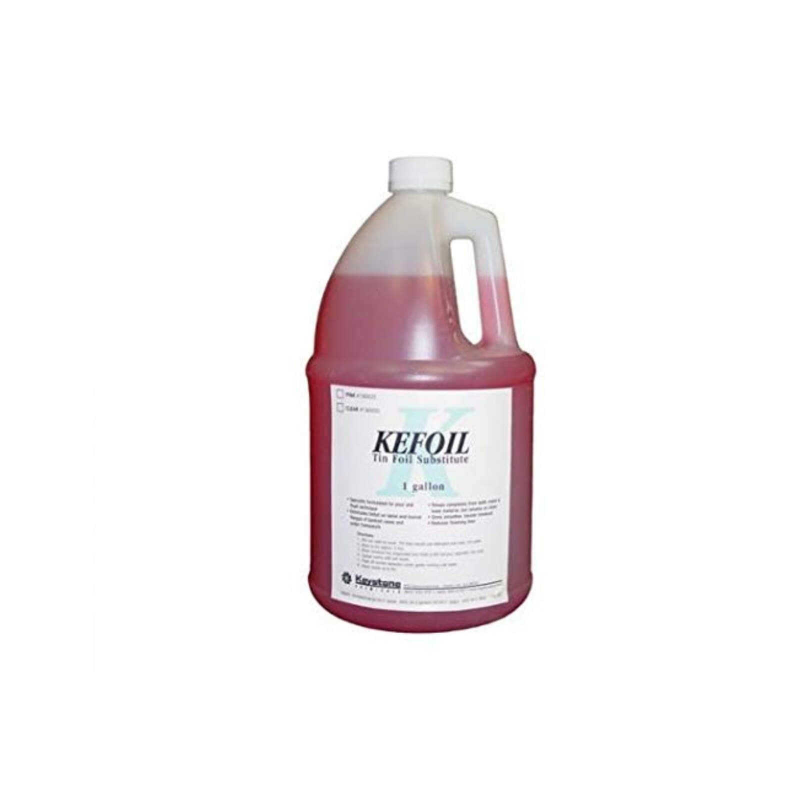 Kefoil Tin Foil Substitute, Clear, Alcohol-Free Liquid Separator, 1 Gallon, 1360020 thumbnail 3