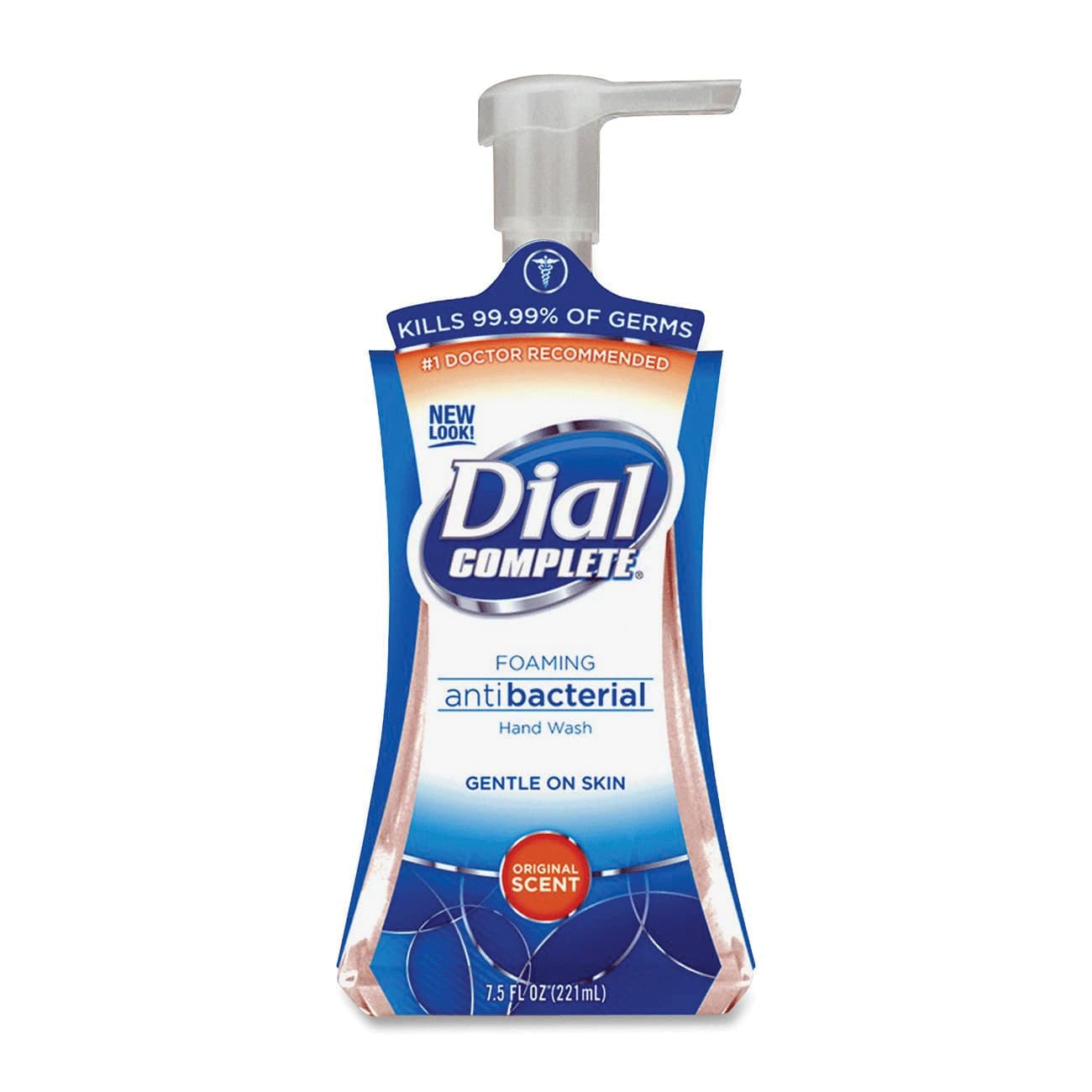 Dial Complete Foaming Hand Wash with Pump, 7.5 oz, 81075 - Dial Foaming Hand Wash w/Pump 7.5oz, 81075 - Image 1