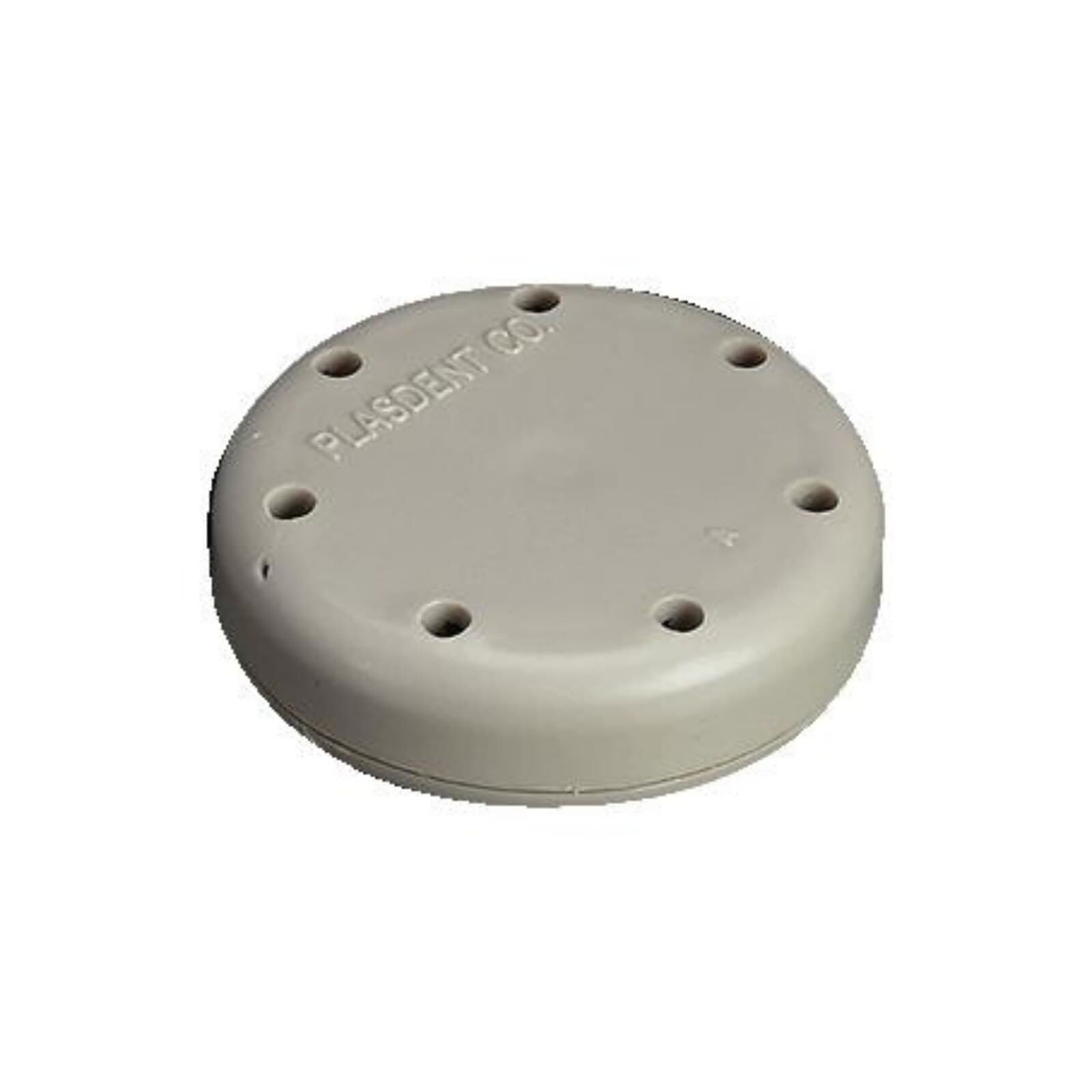 Plasdent Magnetic Bur Block, Small Round, 7-Hole, Gray, 1-5/8" Diameter, 400BS-9 thumbnail 2
