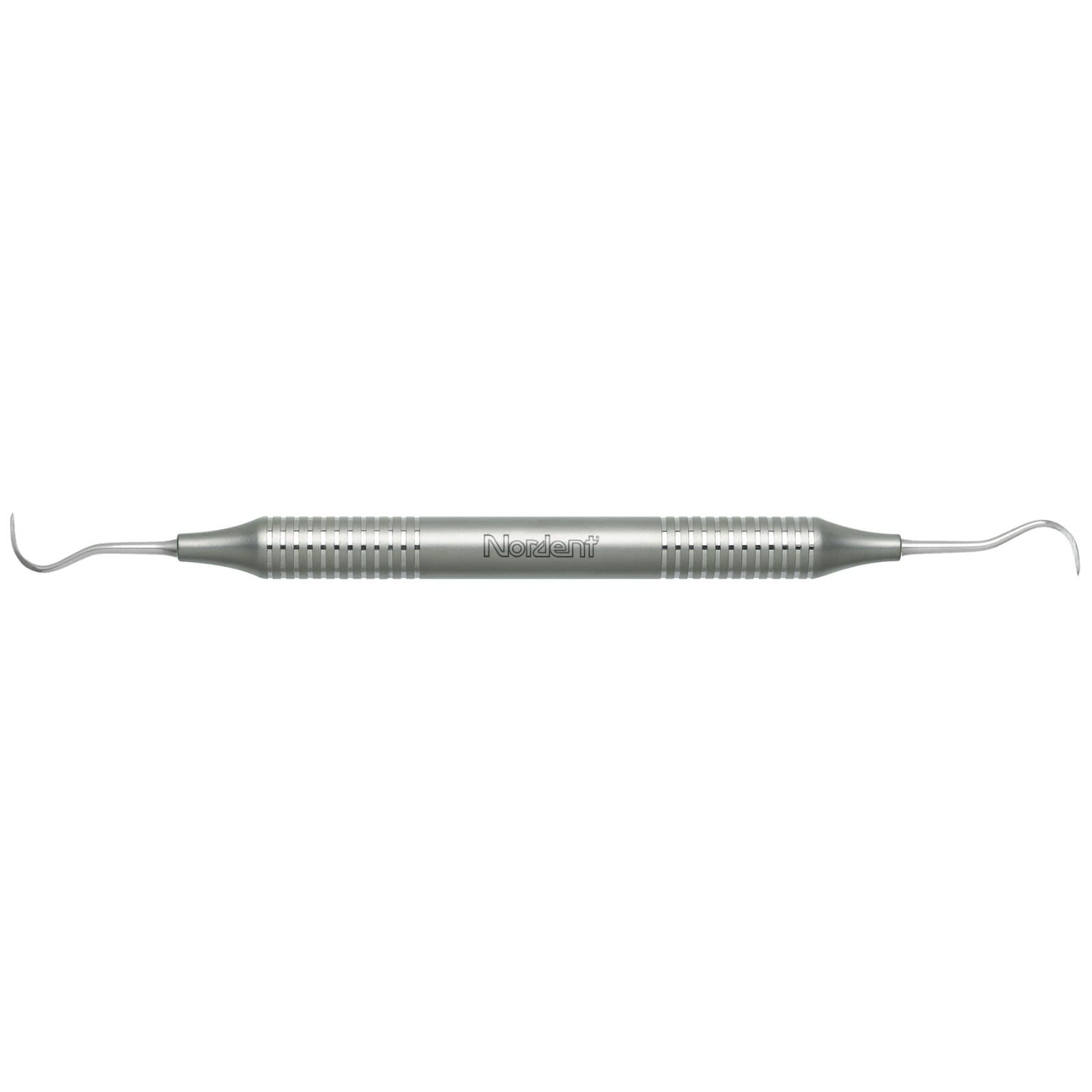 Nordent #N67 (H6/H7) Offset Sickle Scaler, Double-Ended, Anterior, DuraLite Round Handle, Stainless Steel, 1/Pk, RESCN67 thumbnail 3