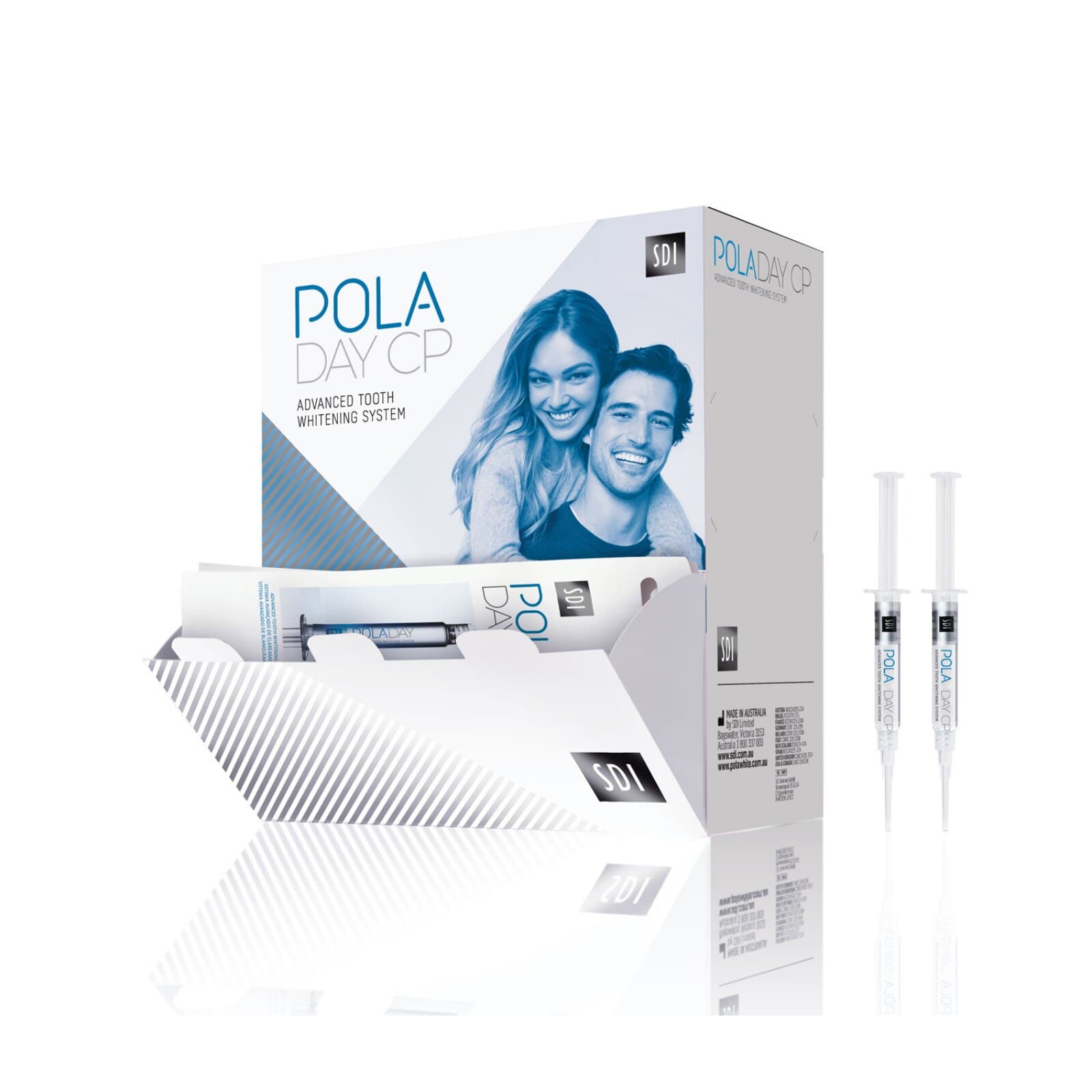 Pola Night Tooth Whitening System, 10% Carbamide Peroxide, Bulk Kit, 1.3 g Syringes, Spearmint, 50/Pk, 7700027 thumbnail 3