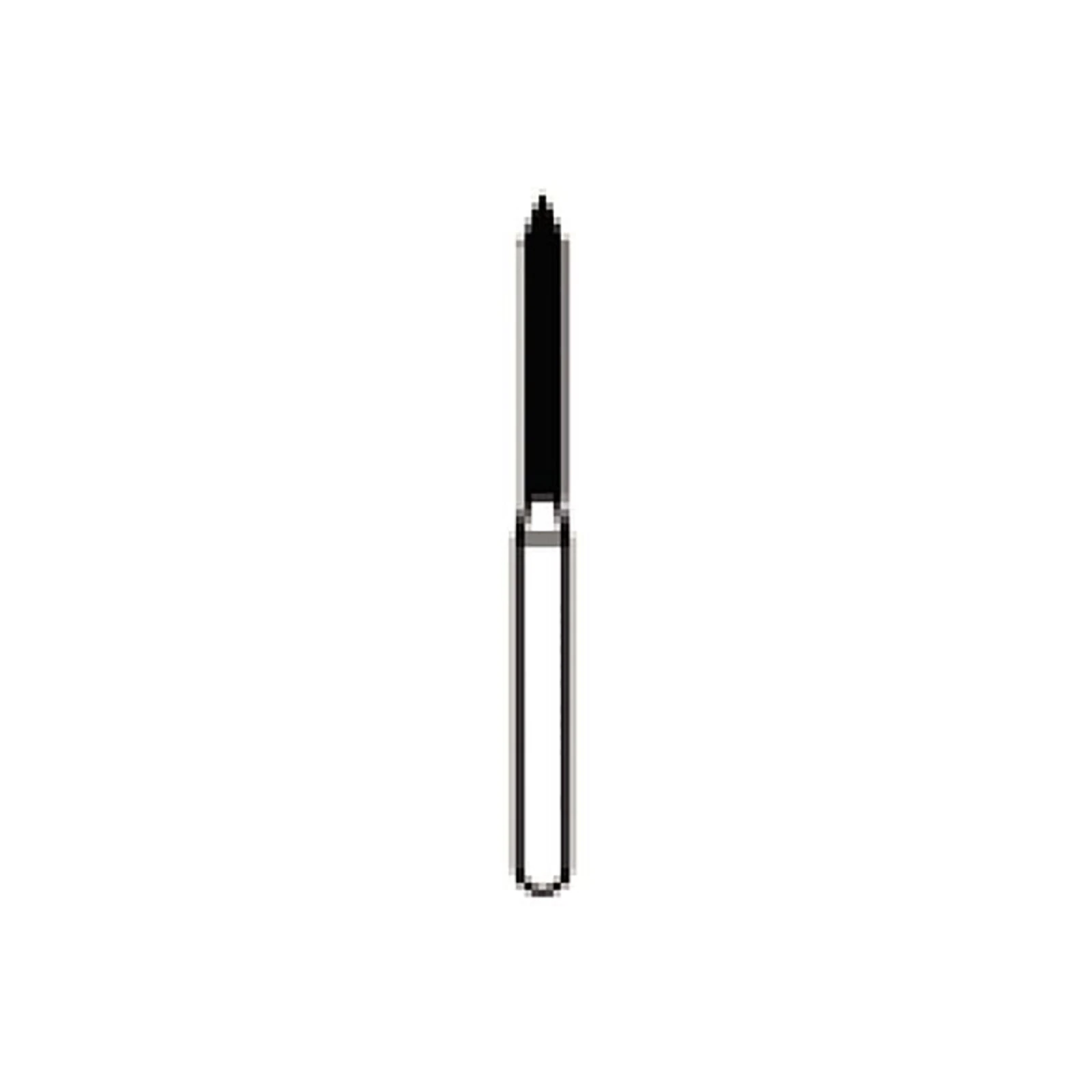 NTI Diamond Bur, Fine, Round End Cylinder, Friction Grip (FG), #880-012 / F880-012, 1.2 mm Diameter, 6.0 mm Length, 5/Pk thumbnail 2