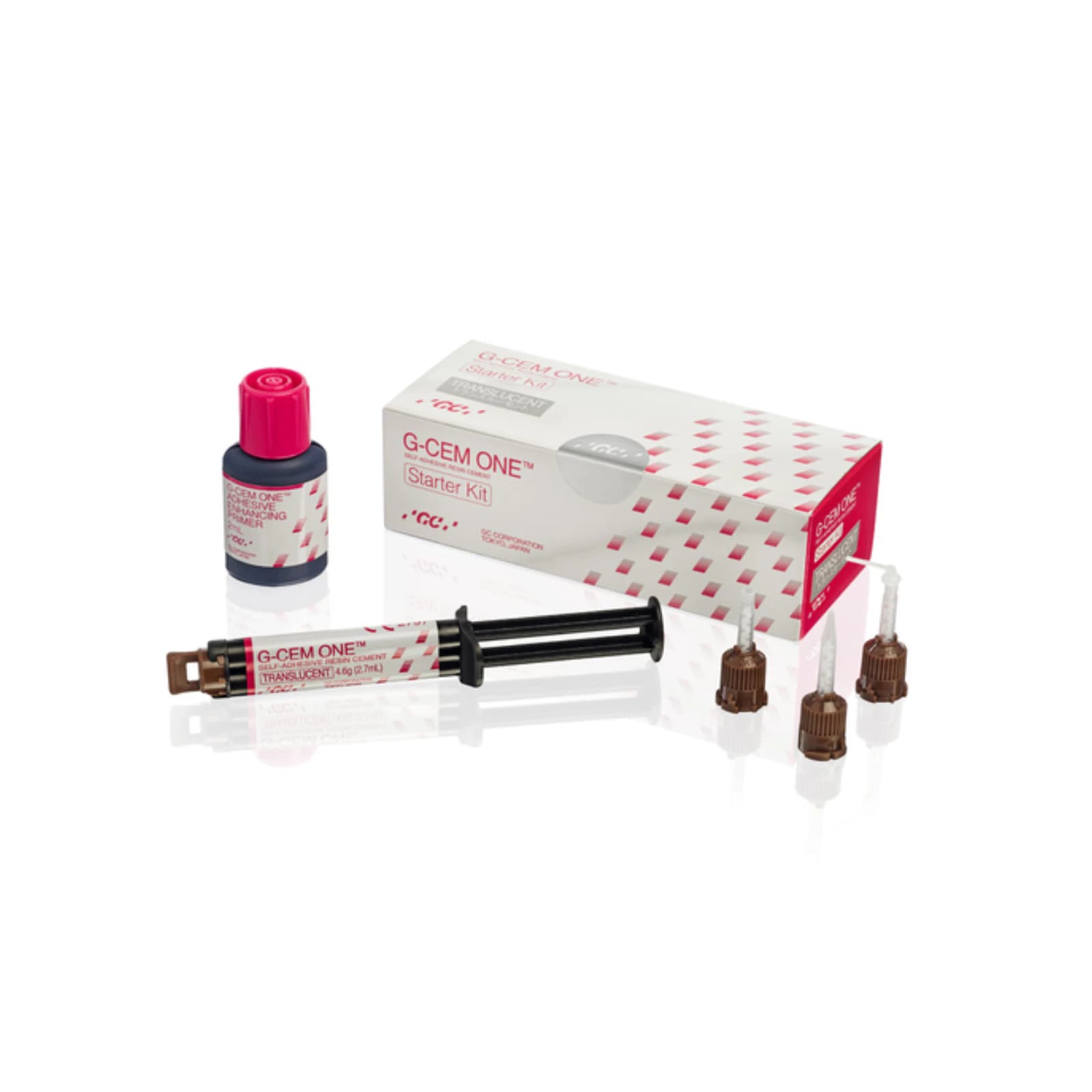 G-CEM One Self-Adhesive Resin Cement Starter Kit, Shade A2, 4.6g Syringe, 013670 thumbnail 15