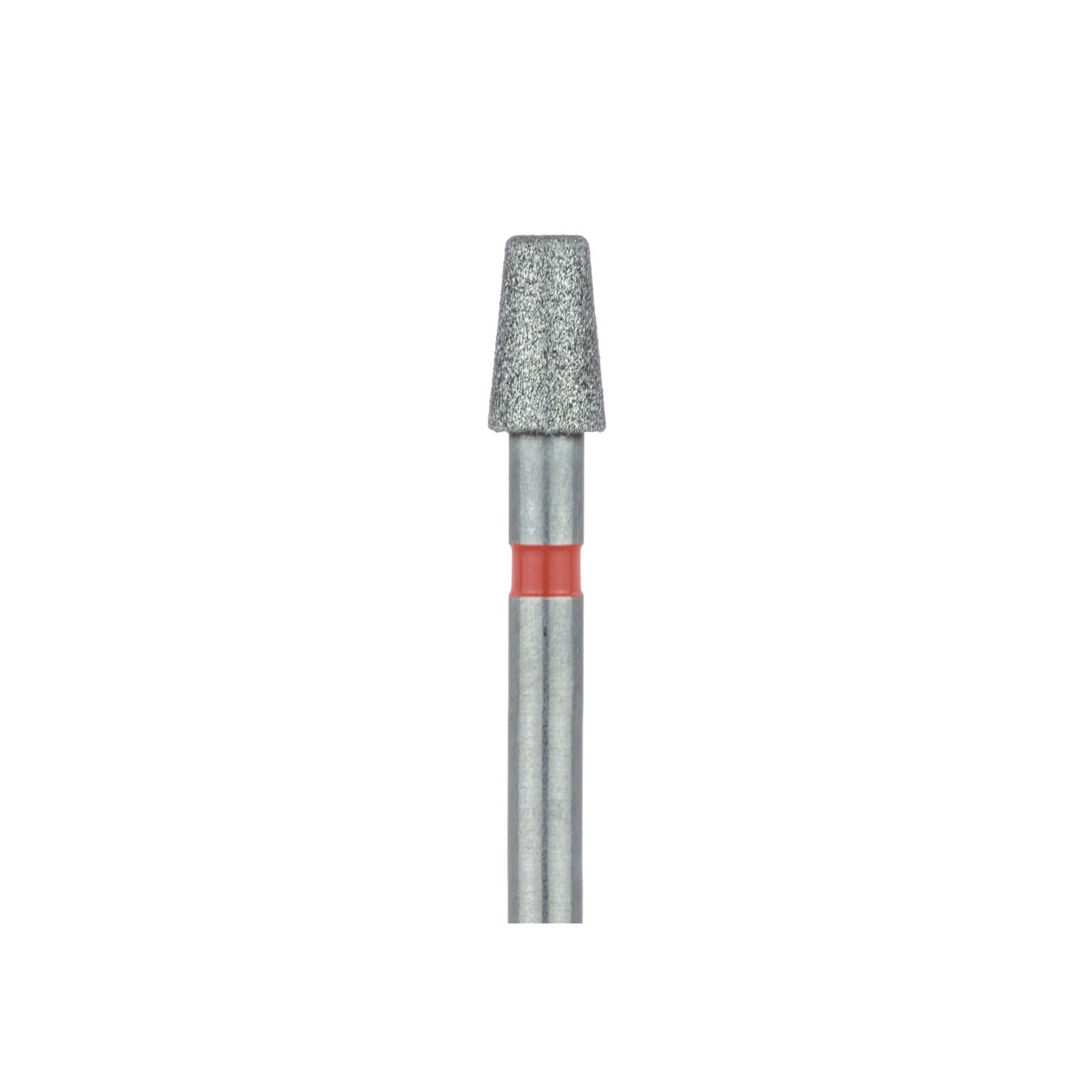 Meisinger Multi-Use Diamond Bur, FG, Tapered Round Edge, #845RF, 2.5 mm, Fine, Red, 5/Pk, 845RF-025-FG thumbnail 4