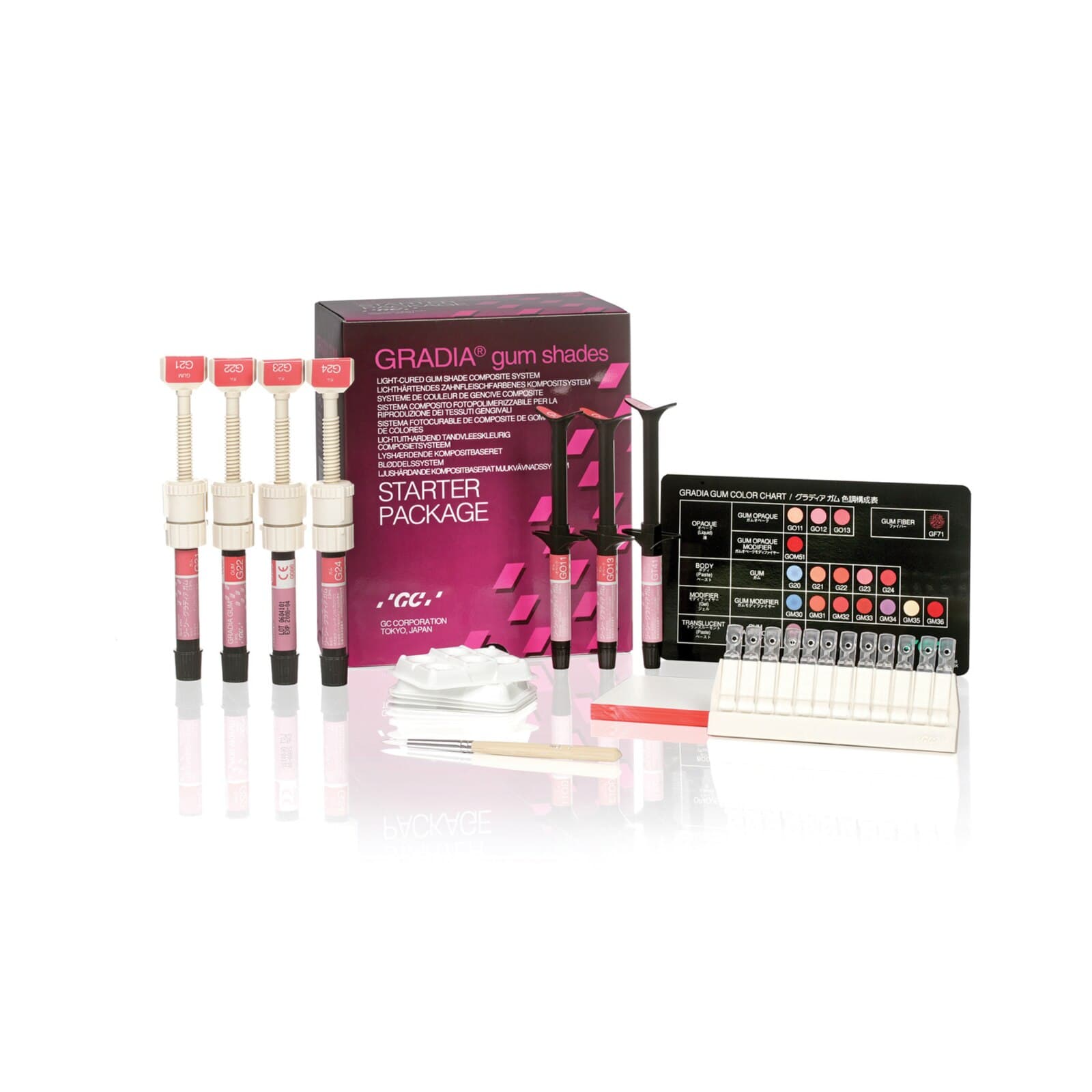 GC Gradia Gum Light-Cure Gingival Composite, G21, 2.9 mL Syringe, Refill, 001895 thumbnail 10