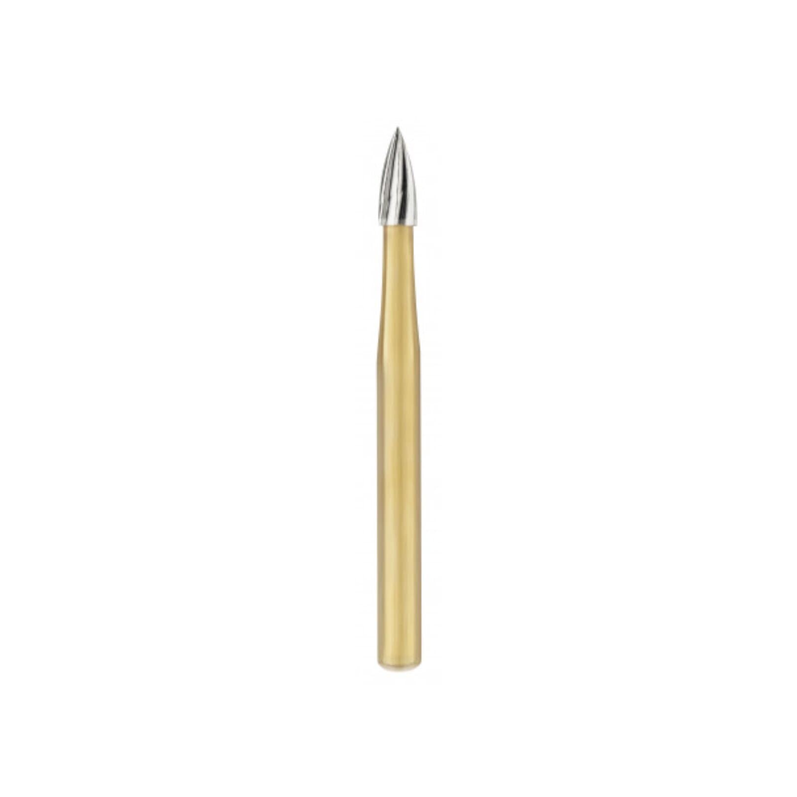 SS White 12-Blade Trimming & Finishing Carbide Bur, Flame, FG, #7104, 5/Pk, 15091-5 thumbnail 7