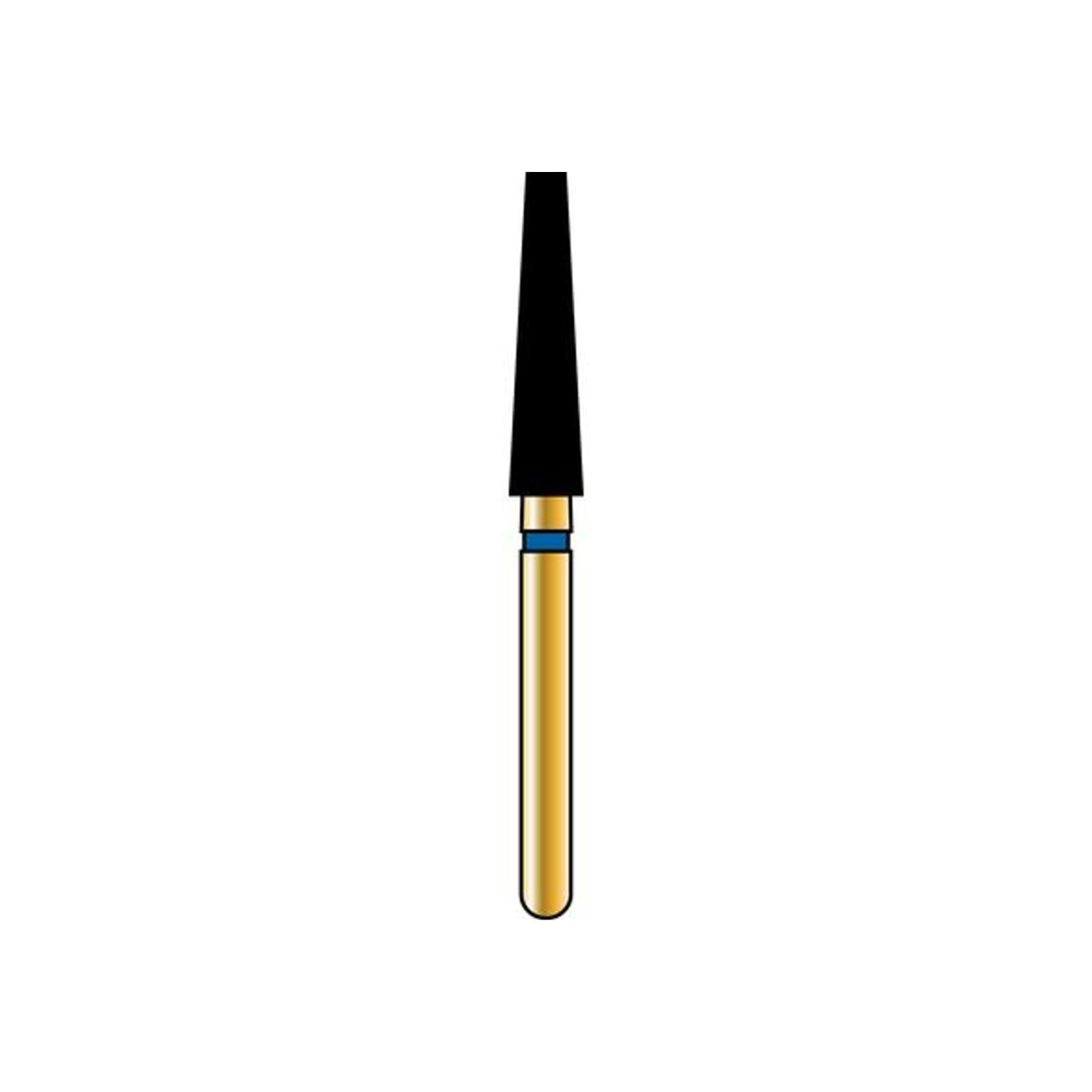 Alpen Multi-Use Diamond Bur, FG #848 Flat End Taper, Coarse Grit, 2.3 mm Diameter, 10.0 mm Length, Blue, 5/Pack, G848-314-023-10.0-M thumbnail 2