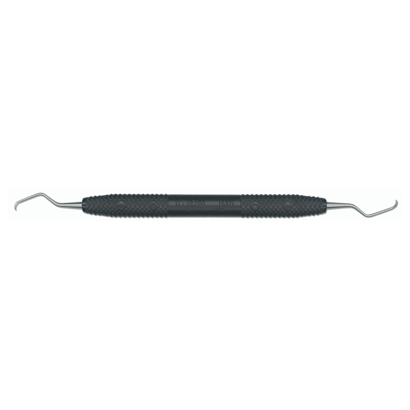 PDT Amazing Gracey 7/8 Extended Reach Mini Curette, Double End, Black Resin Handle, R004 thumbnail 3