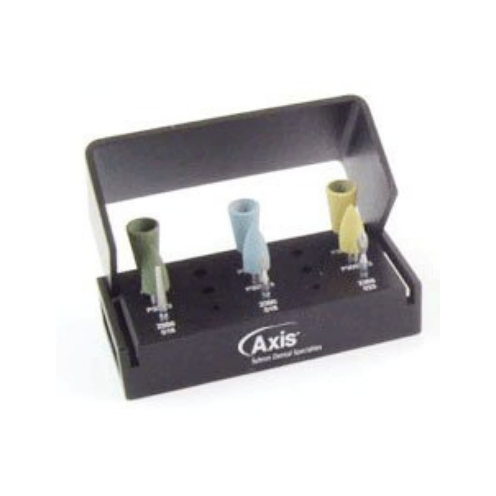 AXIS Porcelain Adjust & Polish Set, LS-7582, RA and FG Shank, 9-Piece Kit thumbnail 2