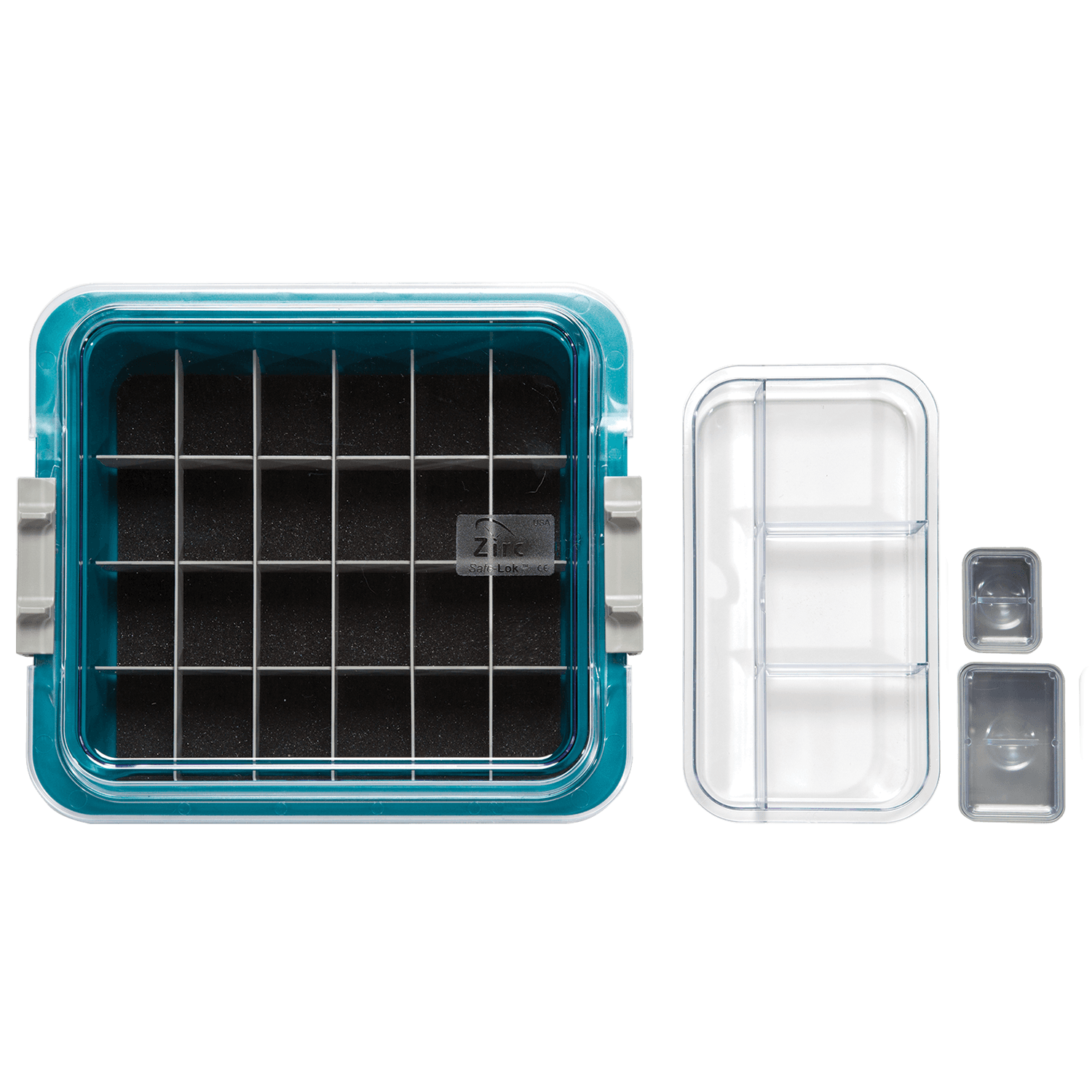 Zirc Complete Procedure Tub Kit, Teal, 12-5/8" L x 11-1/4" W x 4" H, 1/Pk, 20Z455-J thumbnail 3