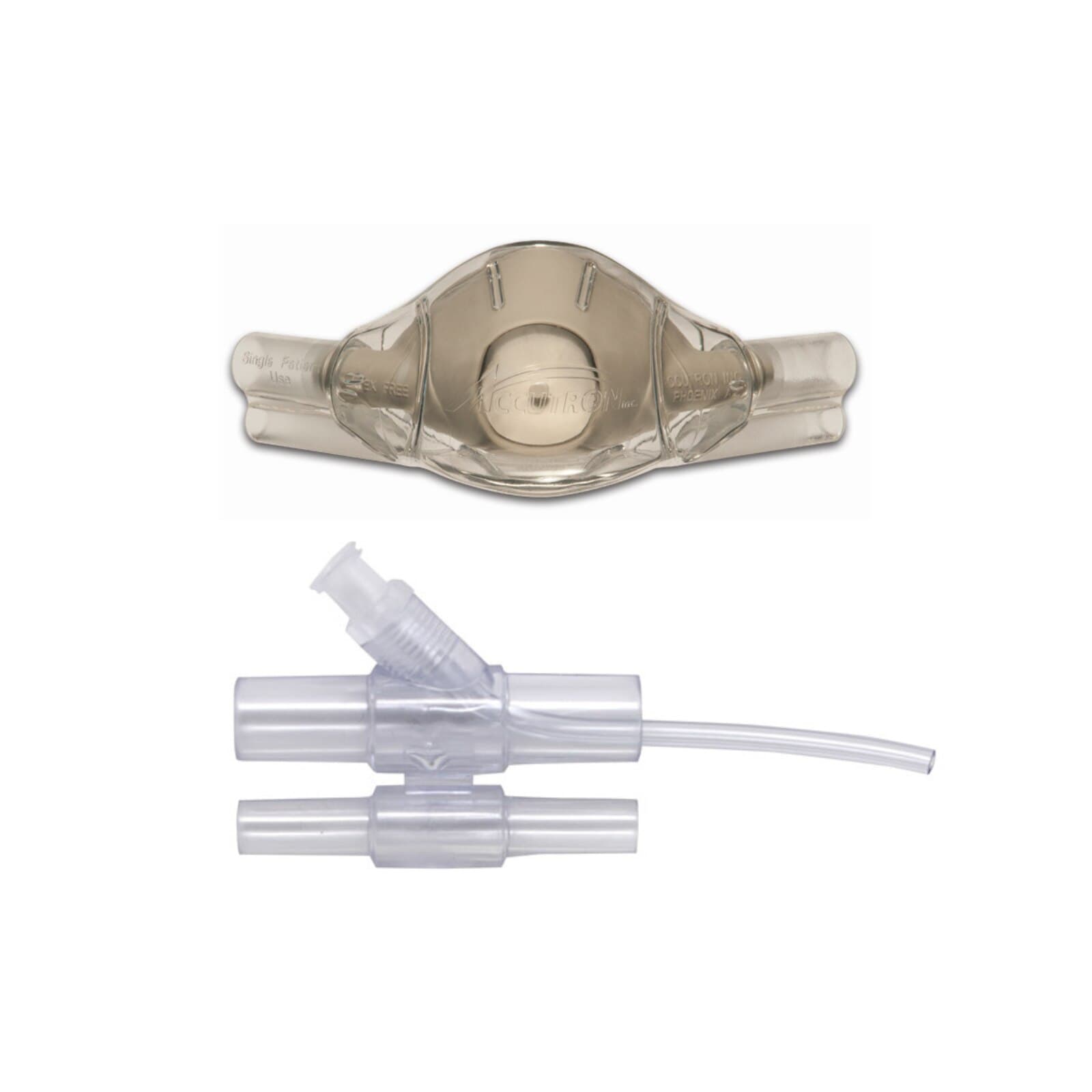 ClearView™ Nasal Mask and Capnography Bundle, Large Adult, Unscented, Grey, 12/Box, 33034-9-CAP thumbnail 3