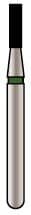 Alpen X1 Diamond Single Use Bur, FG, #835-012C, Cylinder Flat End, Coarse, Green, 1.2 mm, 25/Pk, X835C012 thumbnail 6