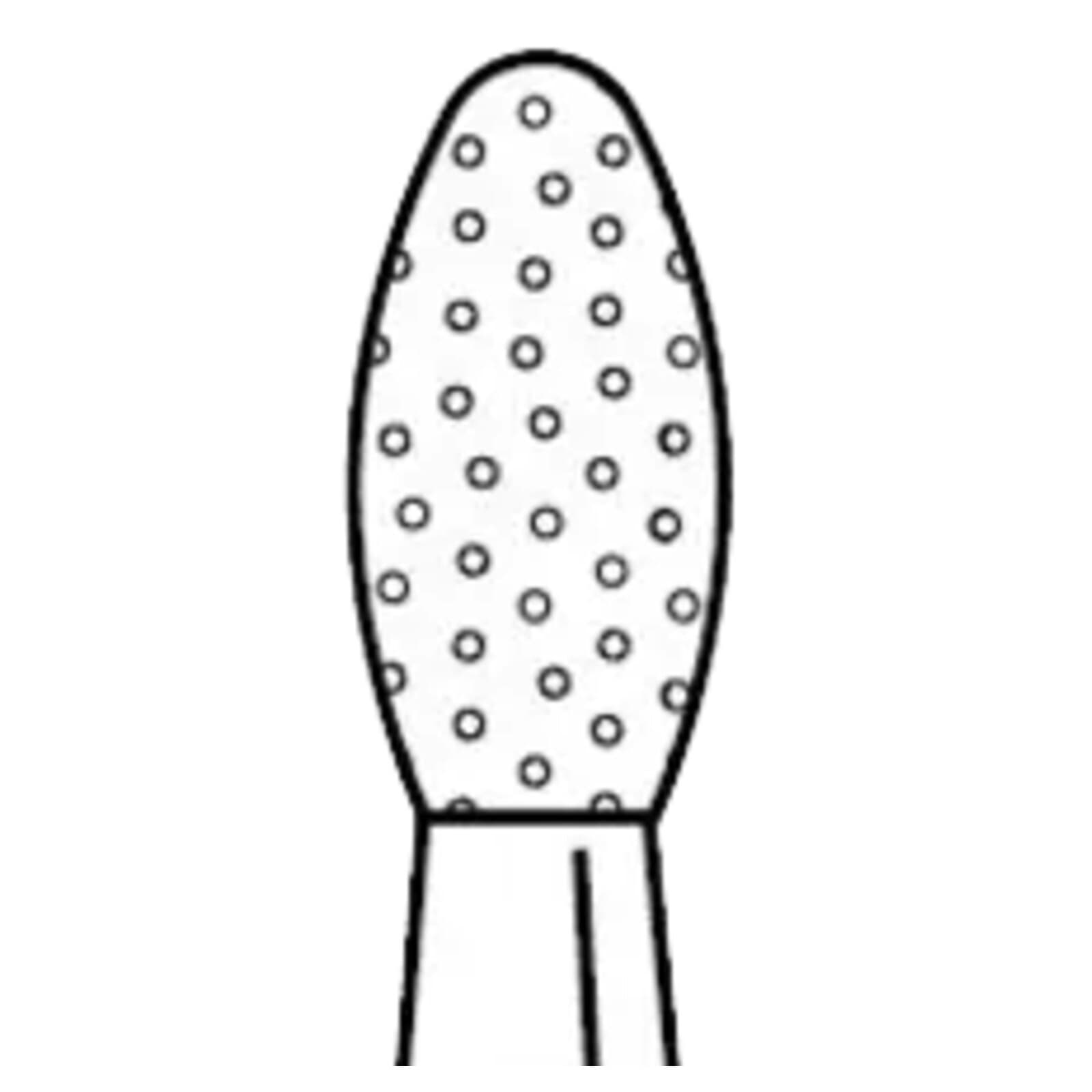 Two Striper Diamond Bur, FG, KS System Egg, #287.4, 2.3 mm, Coarse, Green, 5/Pk, 2015981 thumbnail 7