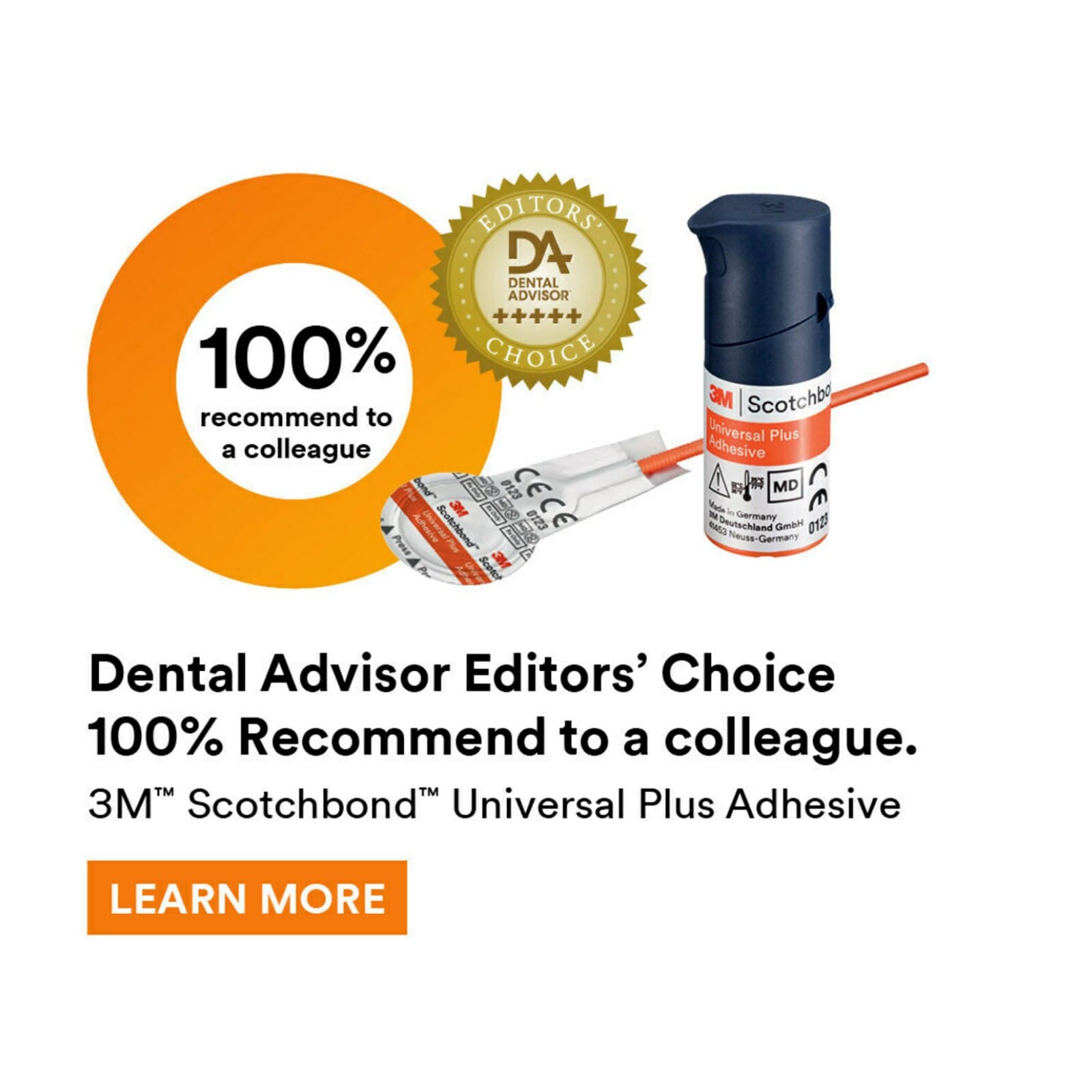 3M Scotchbond Universal Plus Adhesive Value Pack, 5 mL Vials, 3/Pk, 41295 thumbnail 9