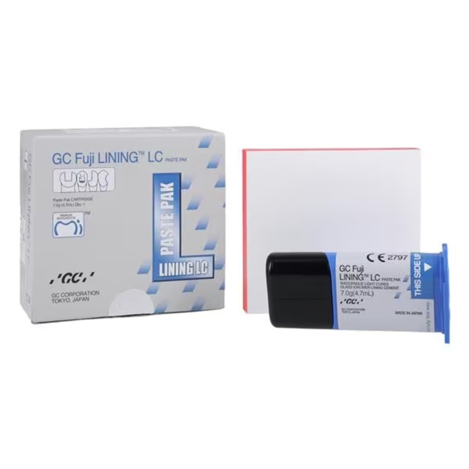GC Fuji LINING LC Paste Pak Refill, Light-Cured Glass Ionomer Lining Cement, 7 g (4.7 mL) Cartridge, Dentin B3, 001887 thumbnail 14