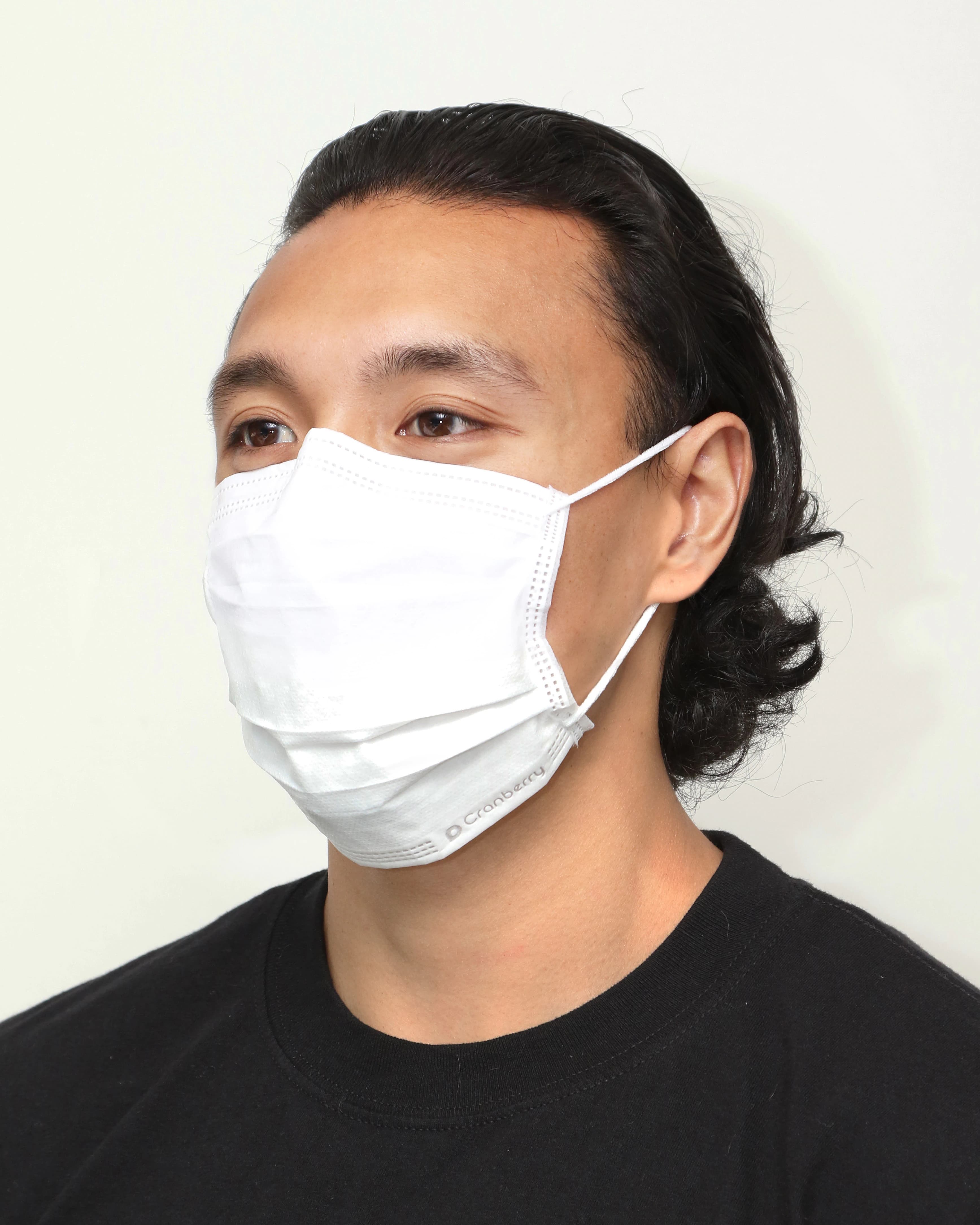 Cranberry S3+ Earloop Face Mask, ASTM Level 3, 3-Ply, White, 50/Box, S3160W thumbnail 14