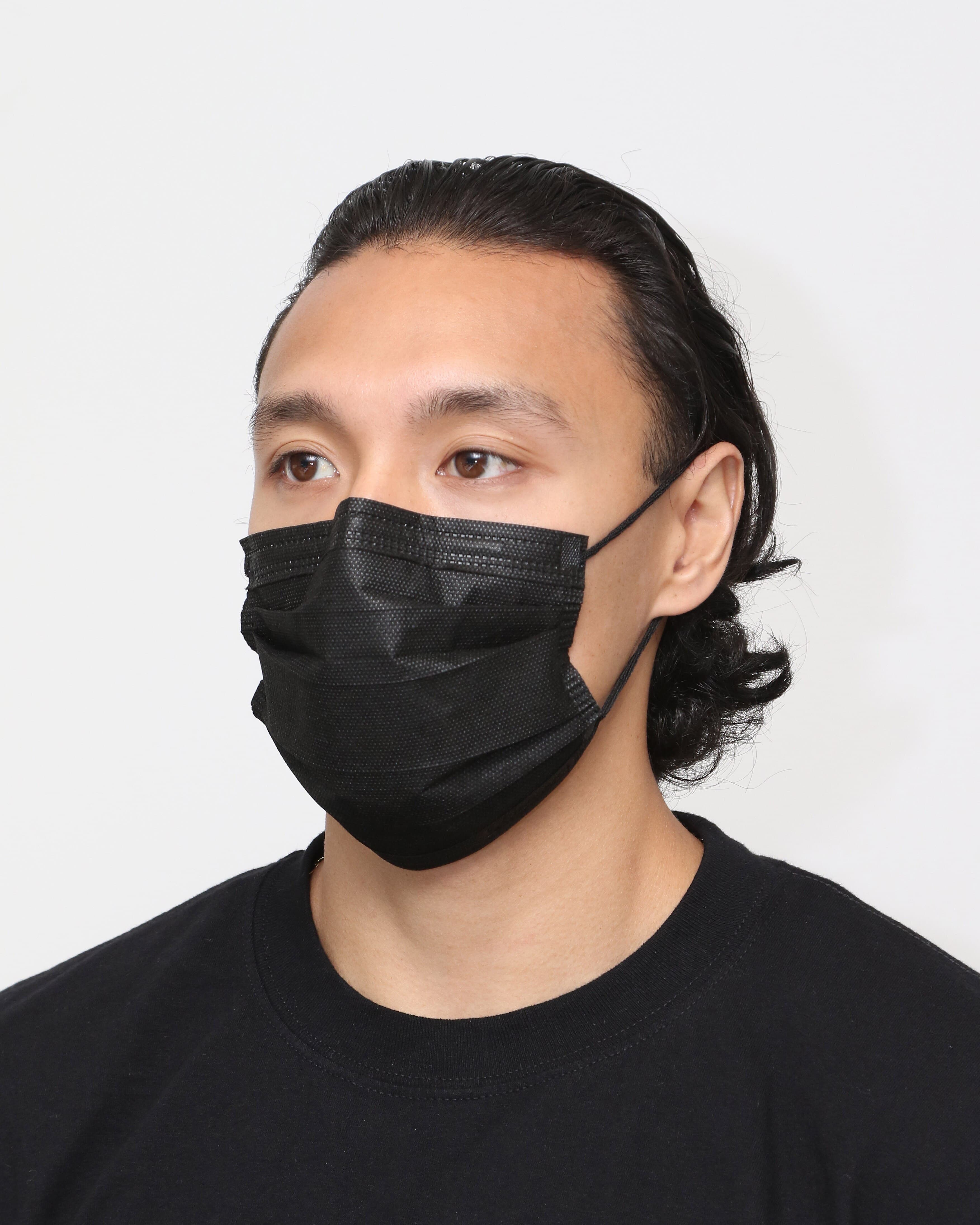 Cranberry S3+ Procedure Face Mask, ASTM Level 3, 3-Ply, Earloop, Black, 50/Box, S3160K thumbnail 16