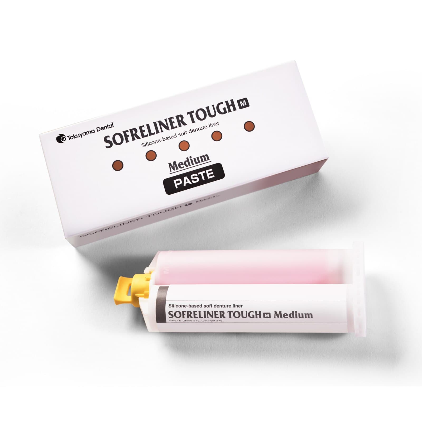 Sofreliner Tough M Denture Reline Paste, Cartridge, Medium, 54 g, 1/Pk, 23356 thumbnail 16
