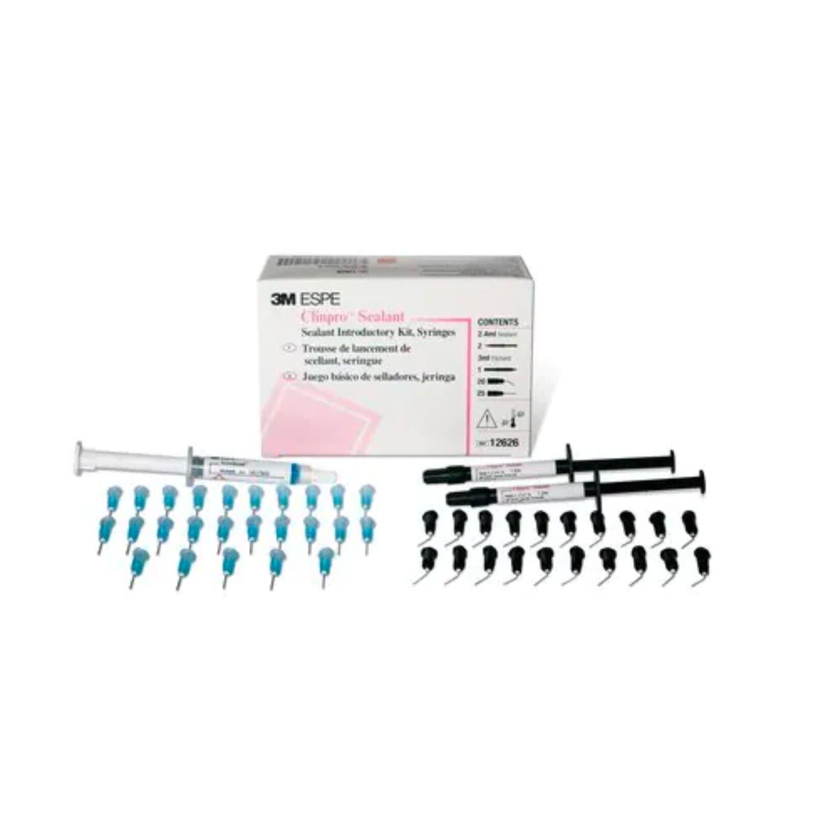3M Clinpro Sealant Introductory Syringe Kit, Light Cure, Fluoride Releasing, 12626 thumbnail 11