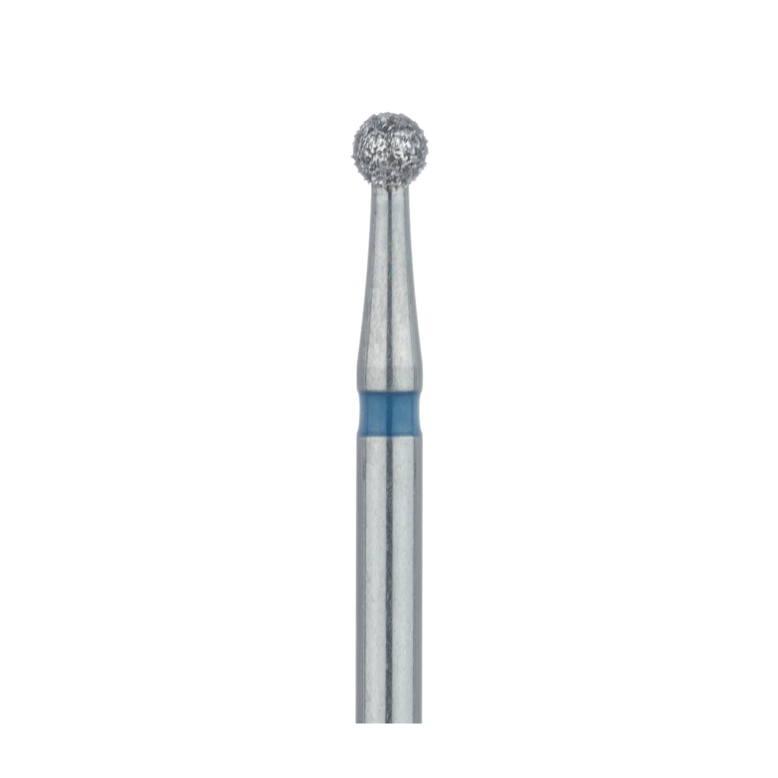 Meisinger Multi-Use Diamond Bur, Friction Grip, Round, 801, 1.8 mm, Medium, Blue, 5/Pk, 801-018-FG thumbnail 4