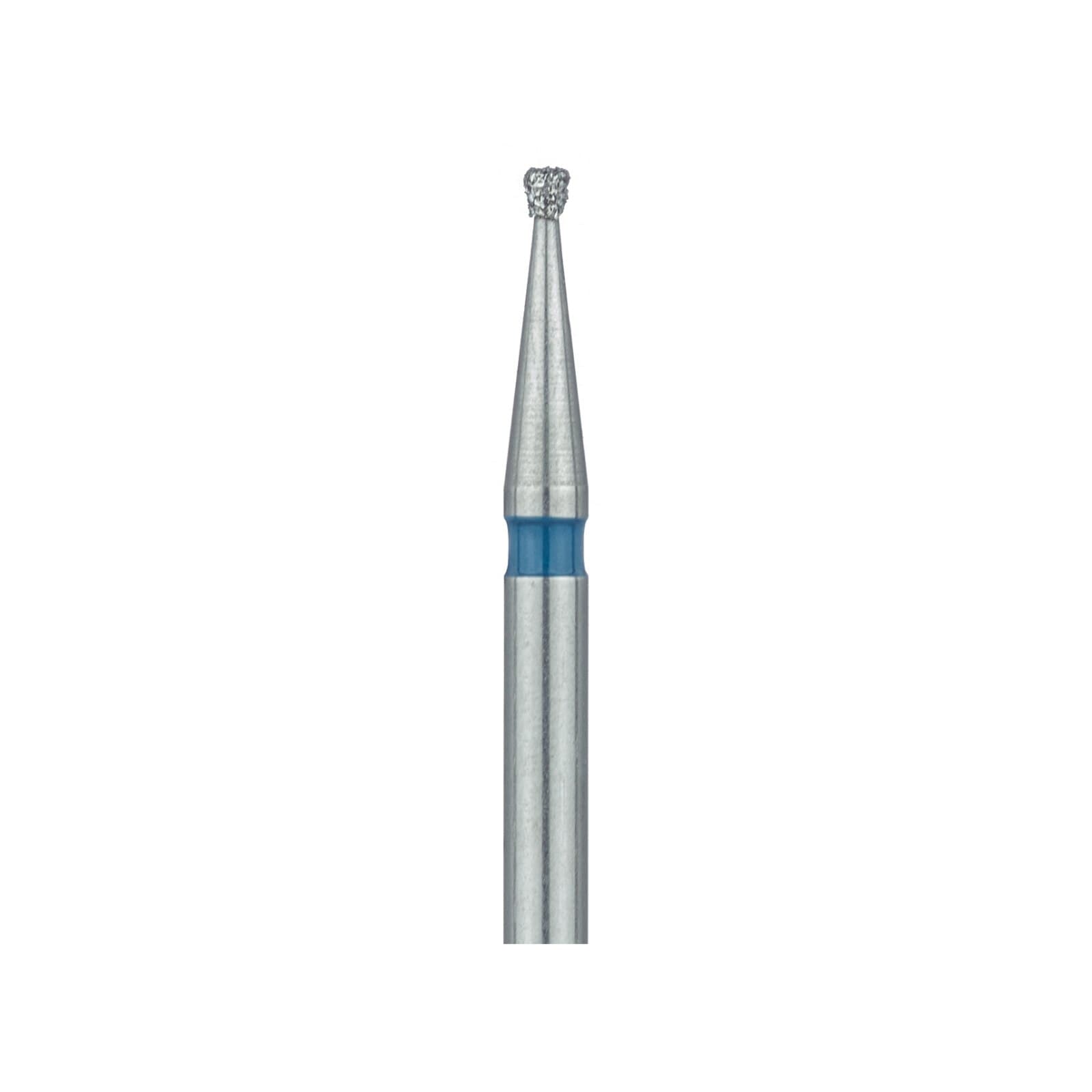 Meisinger Multi-Use Diamond Bur, FG, Inverted Cone, #805, 1.0 mm, Medium Grit, Blue Ring, 5/Pk, 805-010-FG thumbnail 4