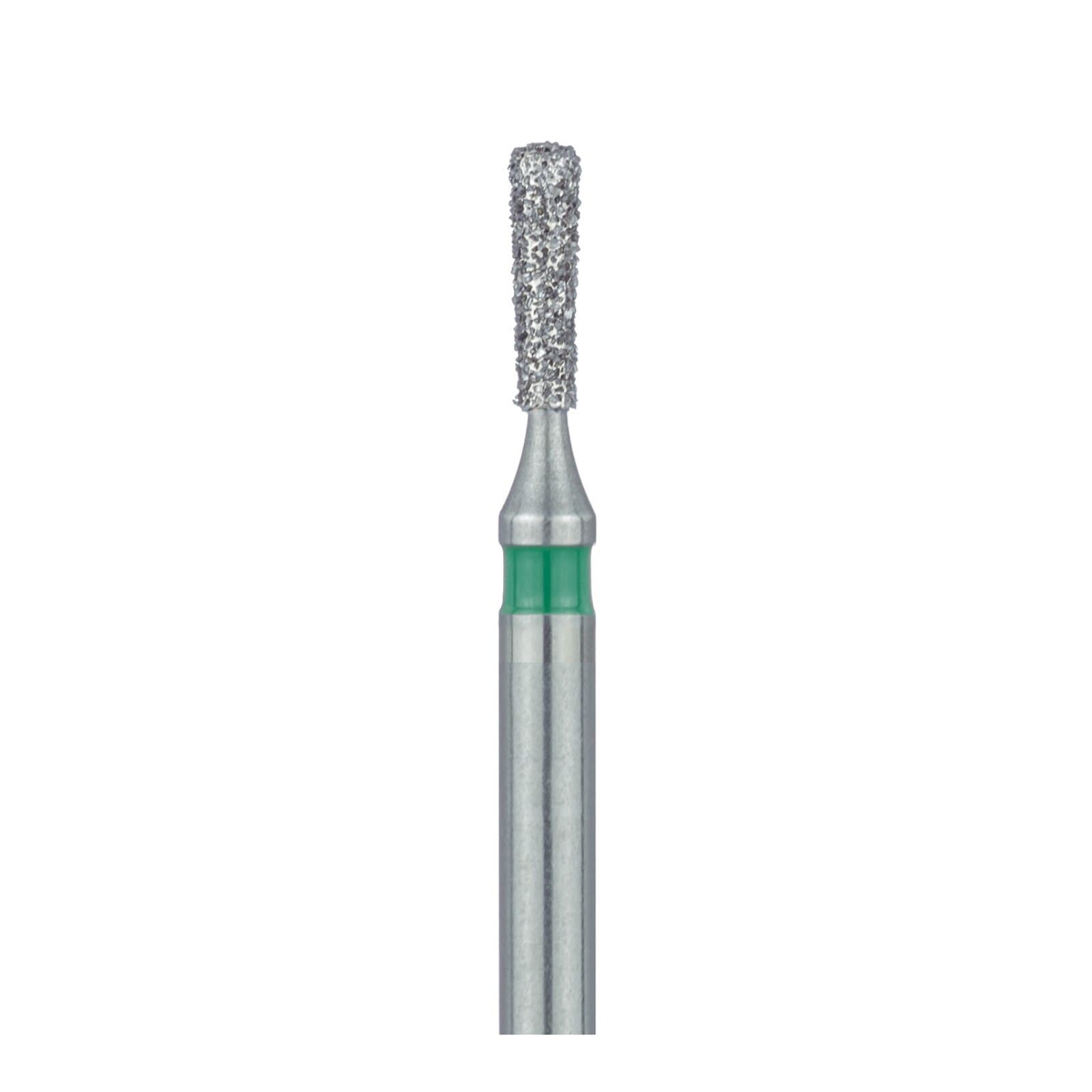 Meisinger Multi-Use Diamond Bur, Friction Grip, Long Pear, 808LG, 1.2 mm, Coarse, Green, 5/Pk, 808LG-012-FG thumbnail 4
