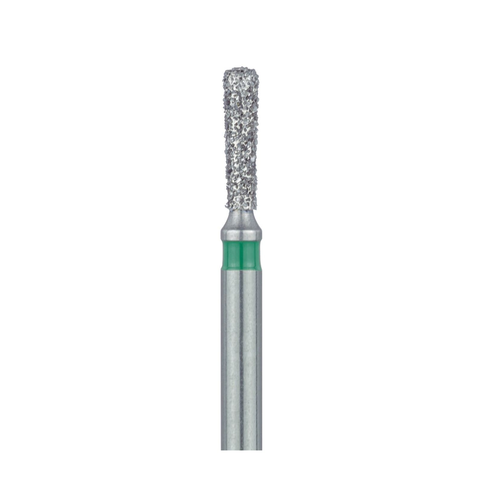 Meisinger 808LG-014 FG Coarse Diamond Bur, Long Pear, 1.4 mm, Green, Multi-Use, 5/Pack thumbnail 3