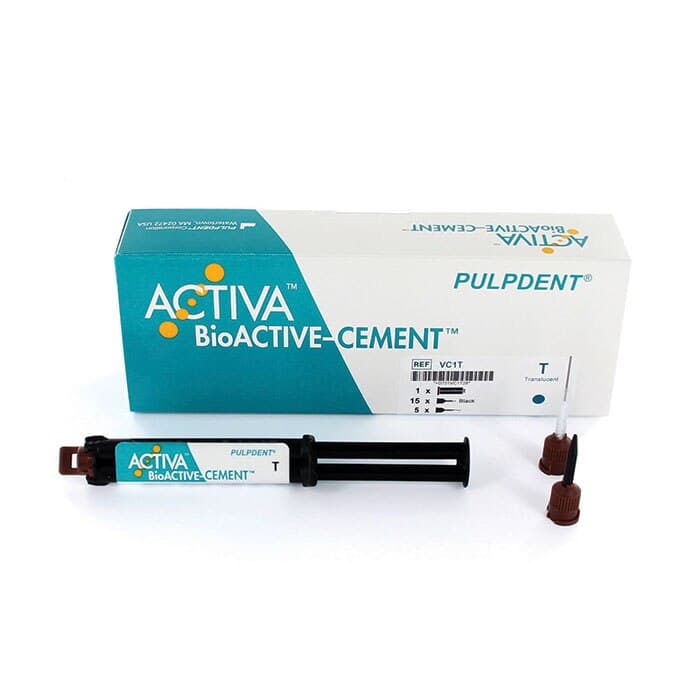 Activa BioActive Cement Single Pack, Translucent, 5 mL Syringe with 20 Automix Tips, VC1T thumbnail 18