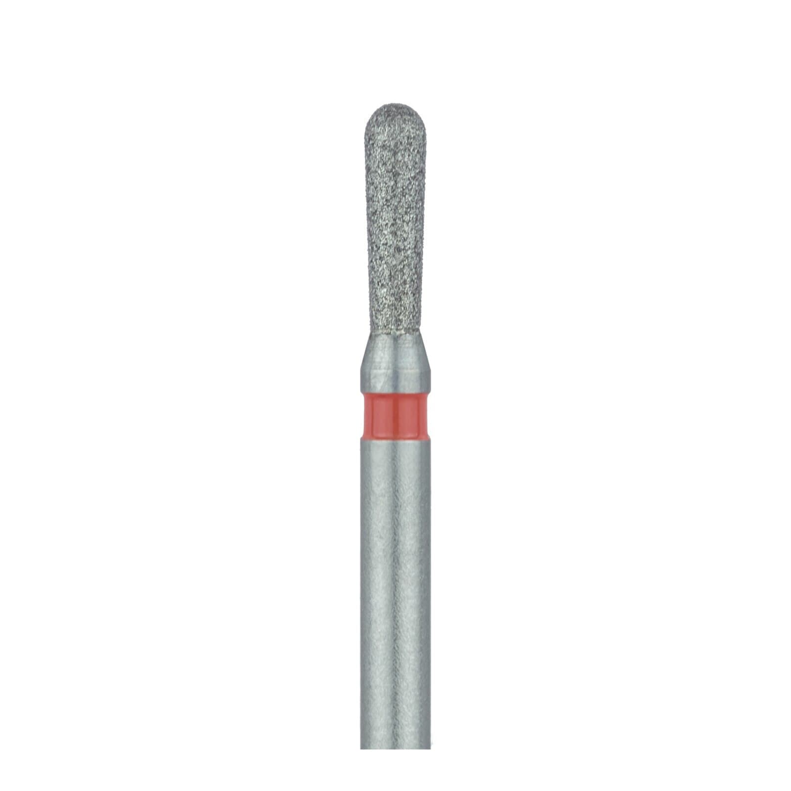 Meisinger 808RF-014-FG Fine Diamond Bur, Round End Pear, Friction Grip, 1.4 mm Head Diameter, 5.0 mm Head Length, 5/Pkg thumbnail 3