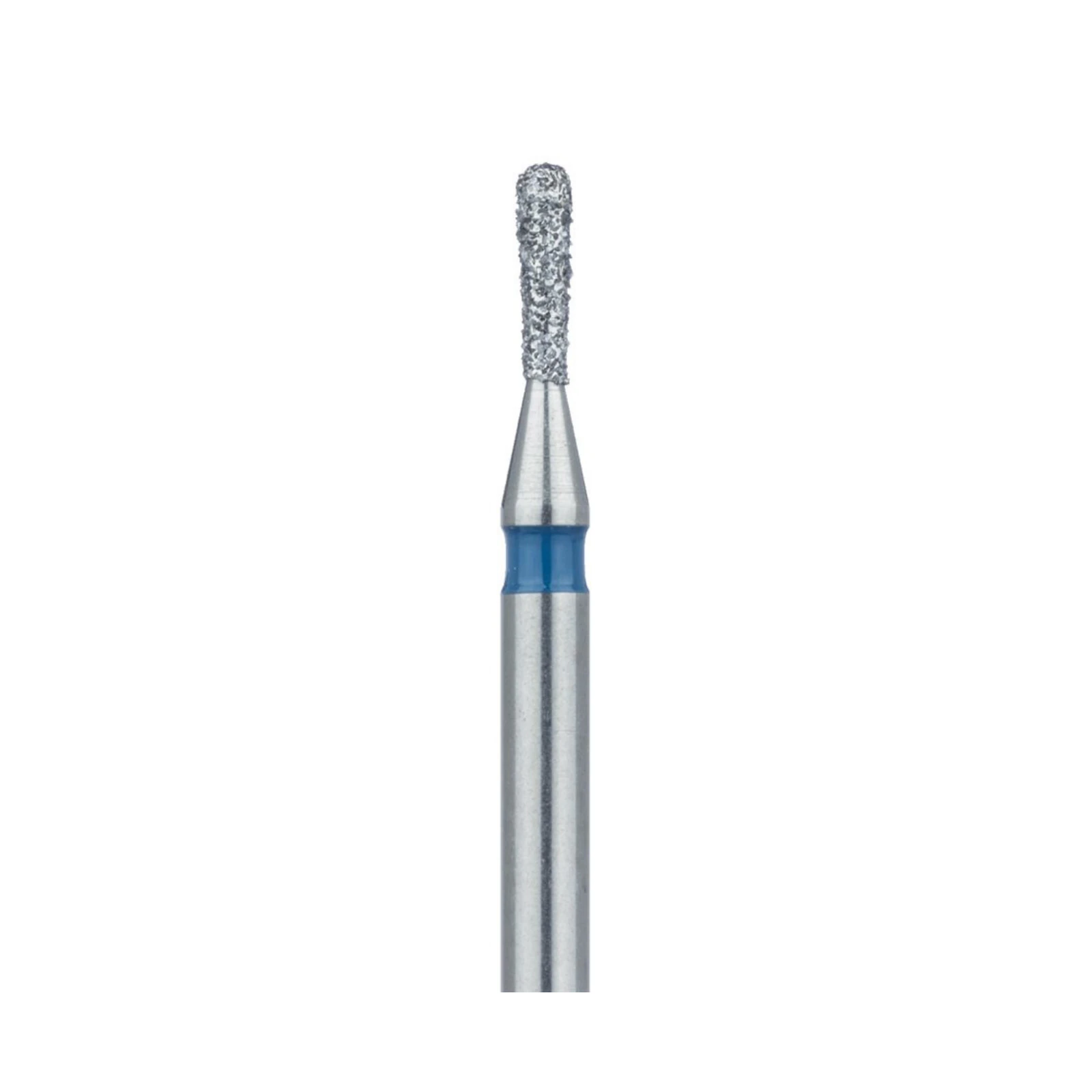 Meisinger 809RF-012-FG Fine Diamond Bur, Round End Pear, 1.2mm, Friction Grip, 5/Pk - Meisinger Diamonds 809RF-012-FG Fine 5/Pk - Image 1