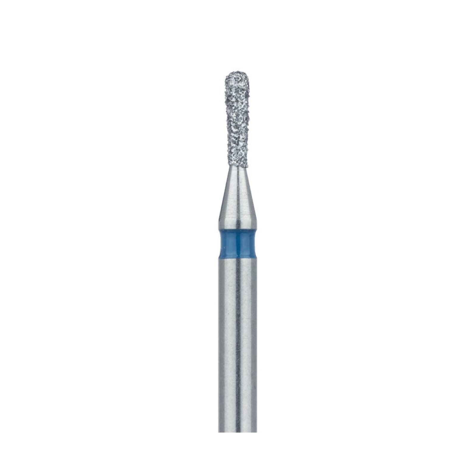 Meisinger 809RF-014-FG Fine Diamond Bur, Round End Pear, 1.4mm, Friction Grip, 5/Pack thumbnail 3